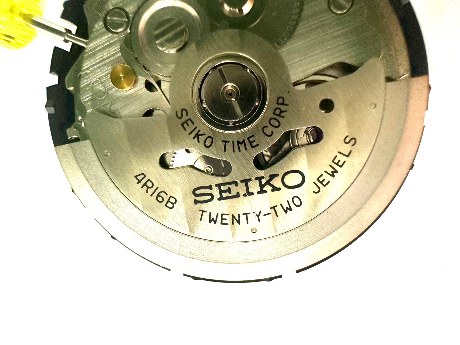 Seiko 4R16 (4R16B) Automatic Watch Movement Date at 3 Genuine NEW