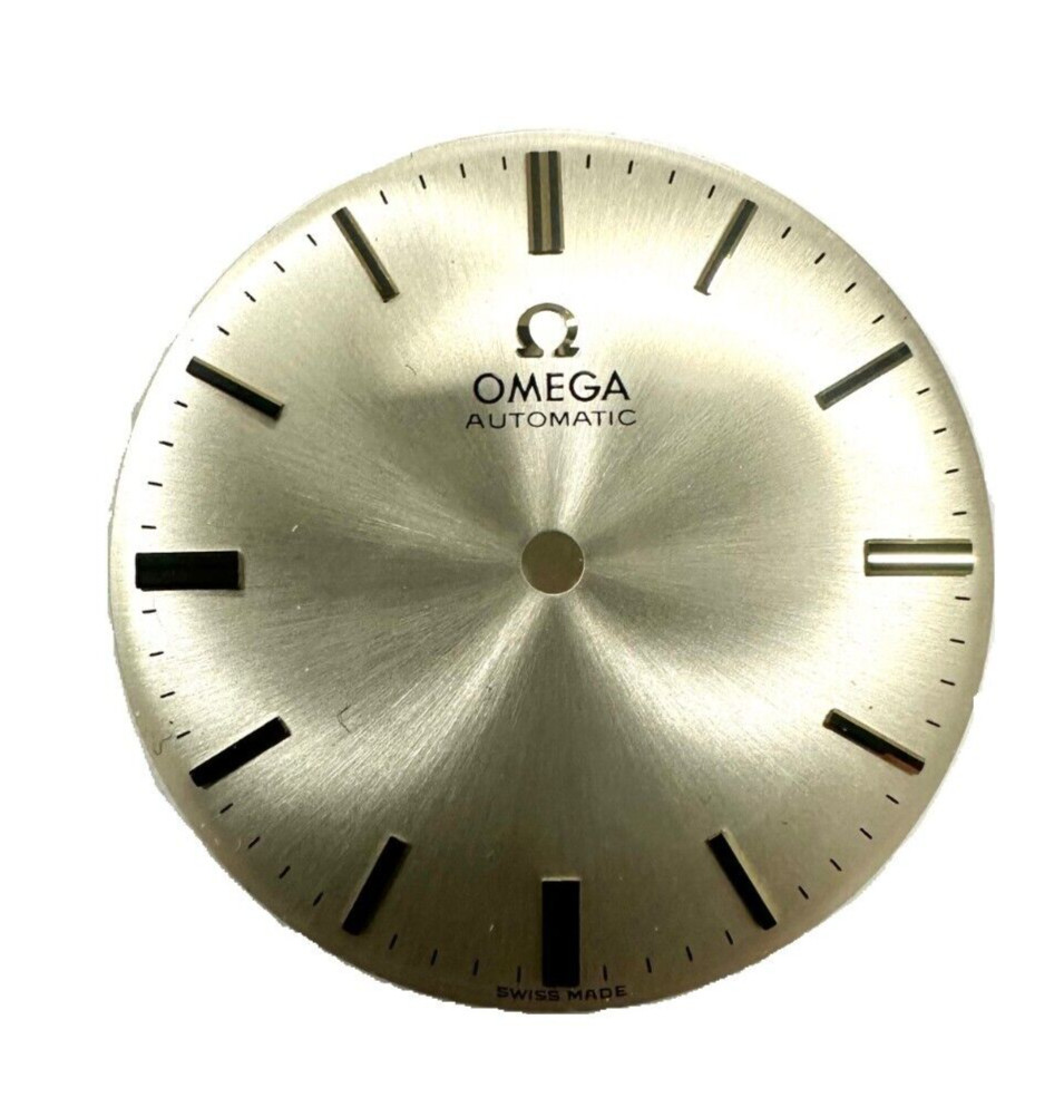 OMEGA Automatic Silver Dial Gold Hour Marks Dial Silver 29.40 MM Old New Stock