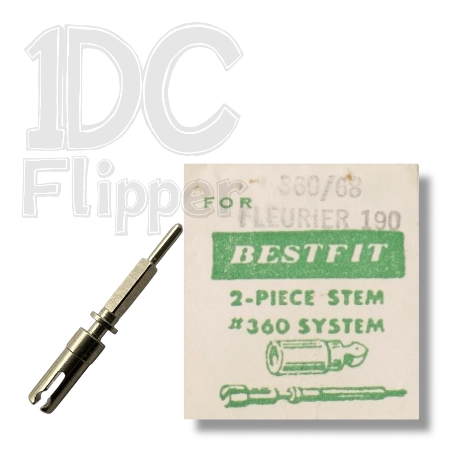 FEF 190 SPLIT STEM Female BestFit 360/68 Rolex 290 9.7mm Fits Multiple Read!
