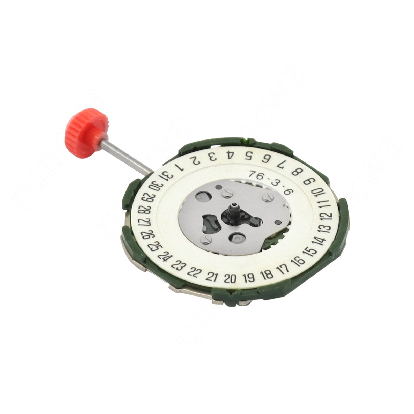 For Genuine Miyota 2115 Movement Quartz Japan, Date At 6, 3 Hands with battery