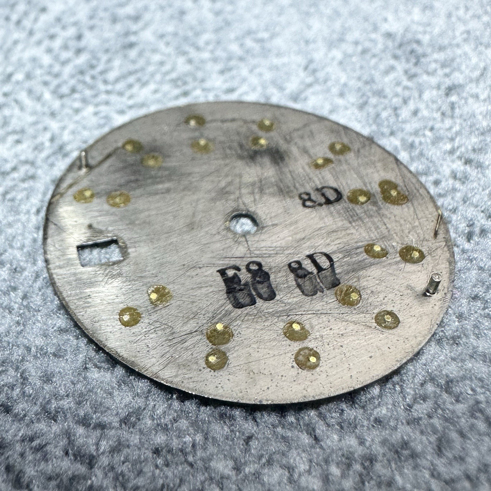 GENUINE NEW OLD STOCK DIAL FOR VINTAGE SEIKO 7005-7070 7005-7072 BLUE