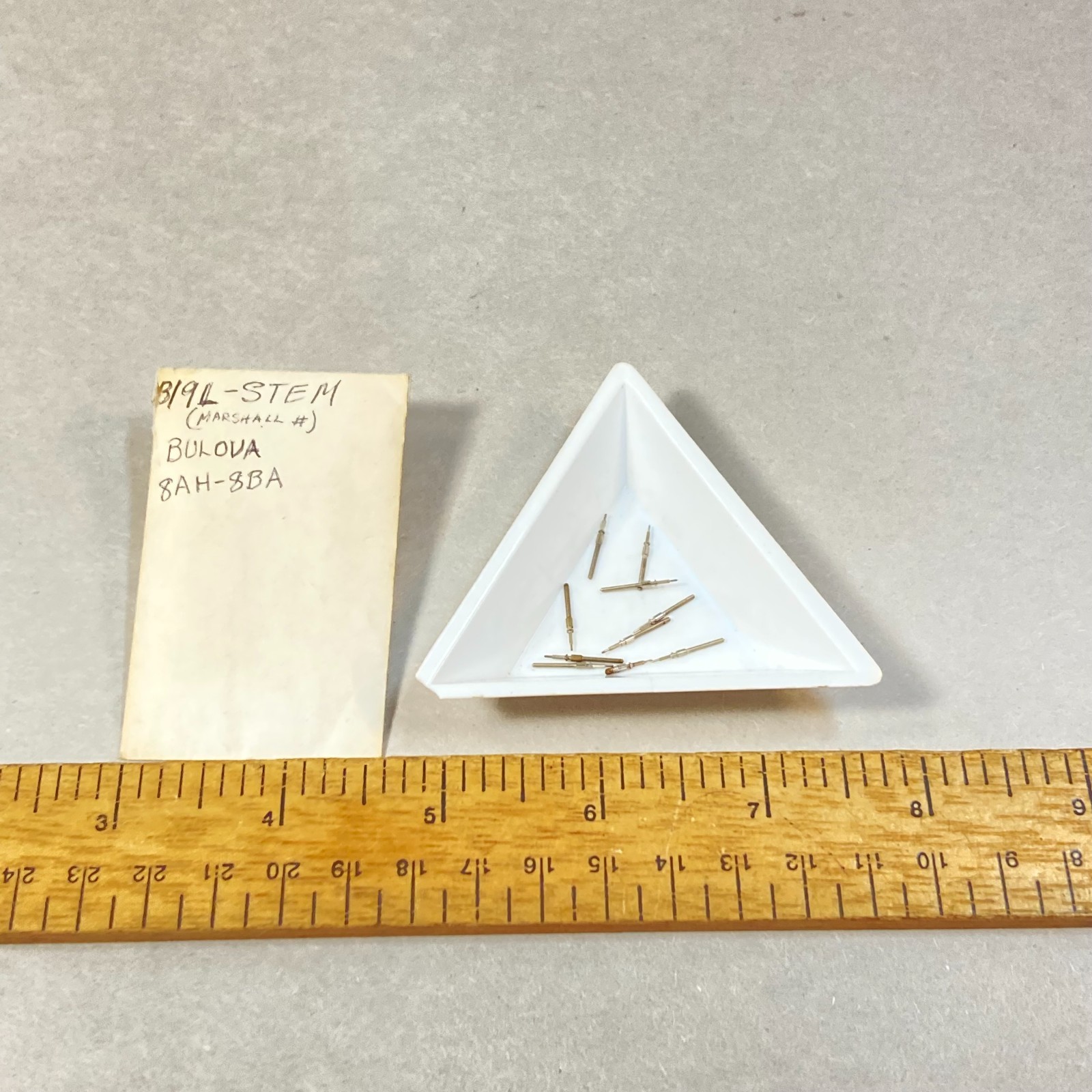 Vintage Bulova Watch Stems 8AH-8BA Swiss