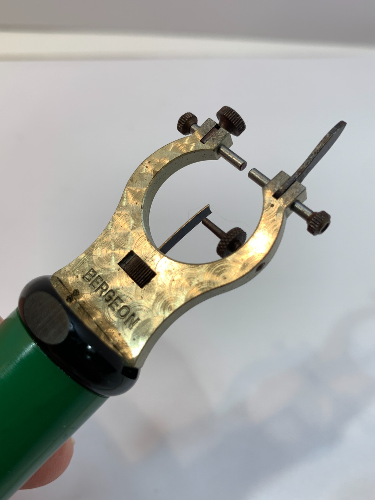 Vintage Clean Used Watchmaker Bergeon Truing Caliper No. 30548 Hand Tool