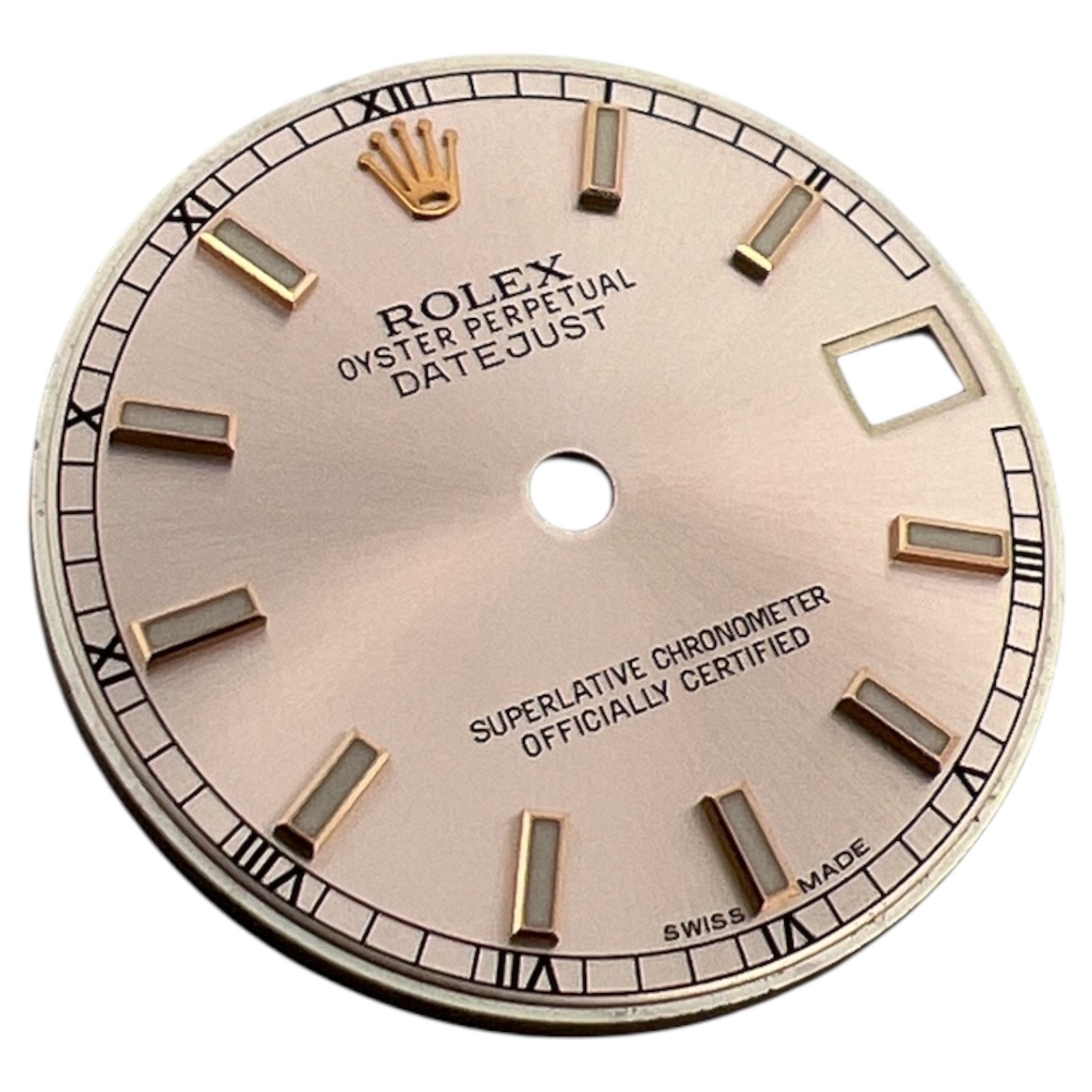 Genuine Rolex Oyster Perpetual Datejust 31mm Dial Pink & Rose Gold 178271