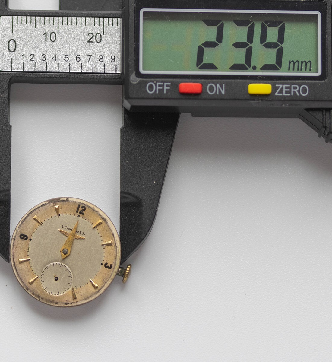 Vintage Longines Cal 23Z 17 Jewels Gold Watch Swiss Movement Parts or Repair