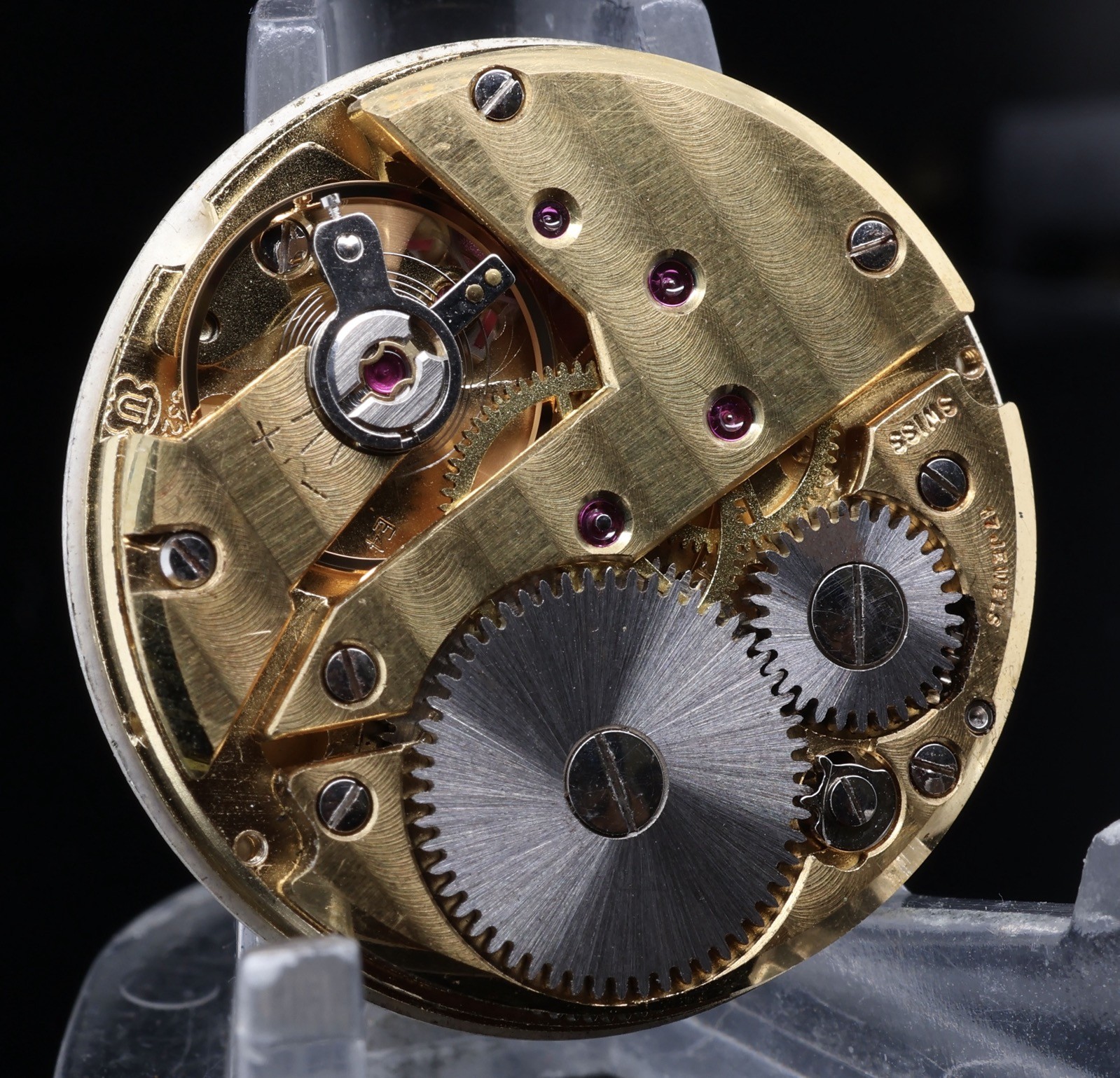 Vintage Garrard Unitas Manual Wind 6325 cal Movement & 30mm Dial Hands