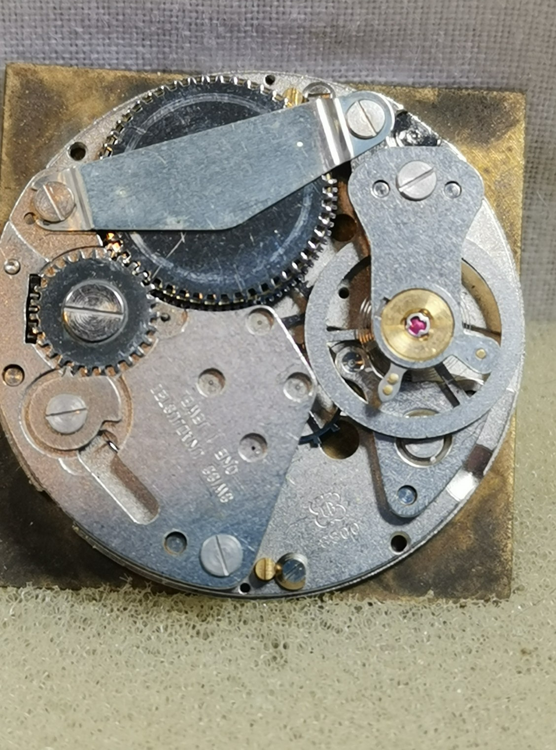 Ebauches Bettlach 1J Cal. EB 8800 Swiss Wristwatch Movement Repair/Parts