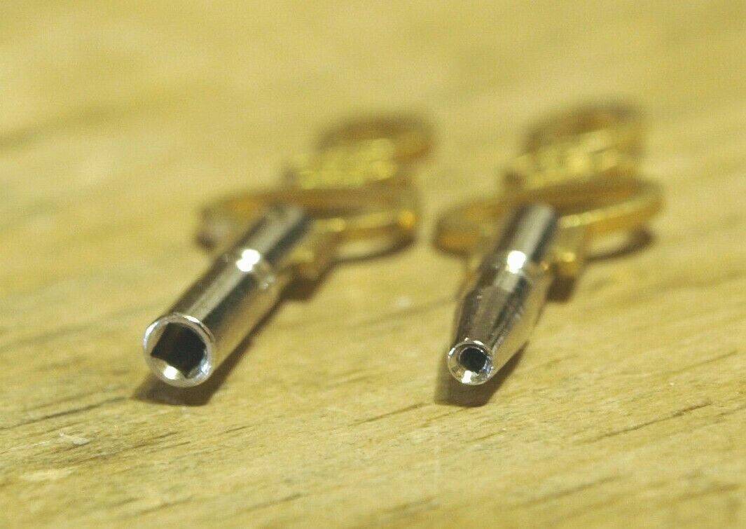 0.95mm – 2mm Pocket Watch Winding Key Size 00 0 1 2 3 4 5 6 7 8 9 10 11 12