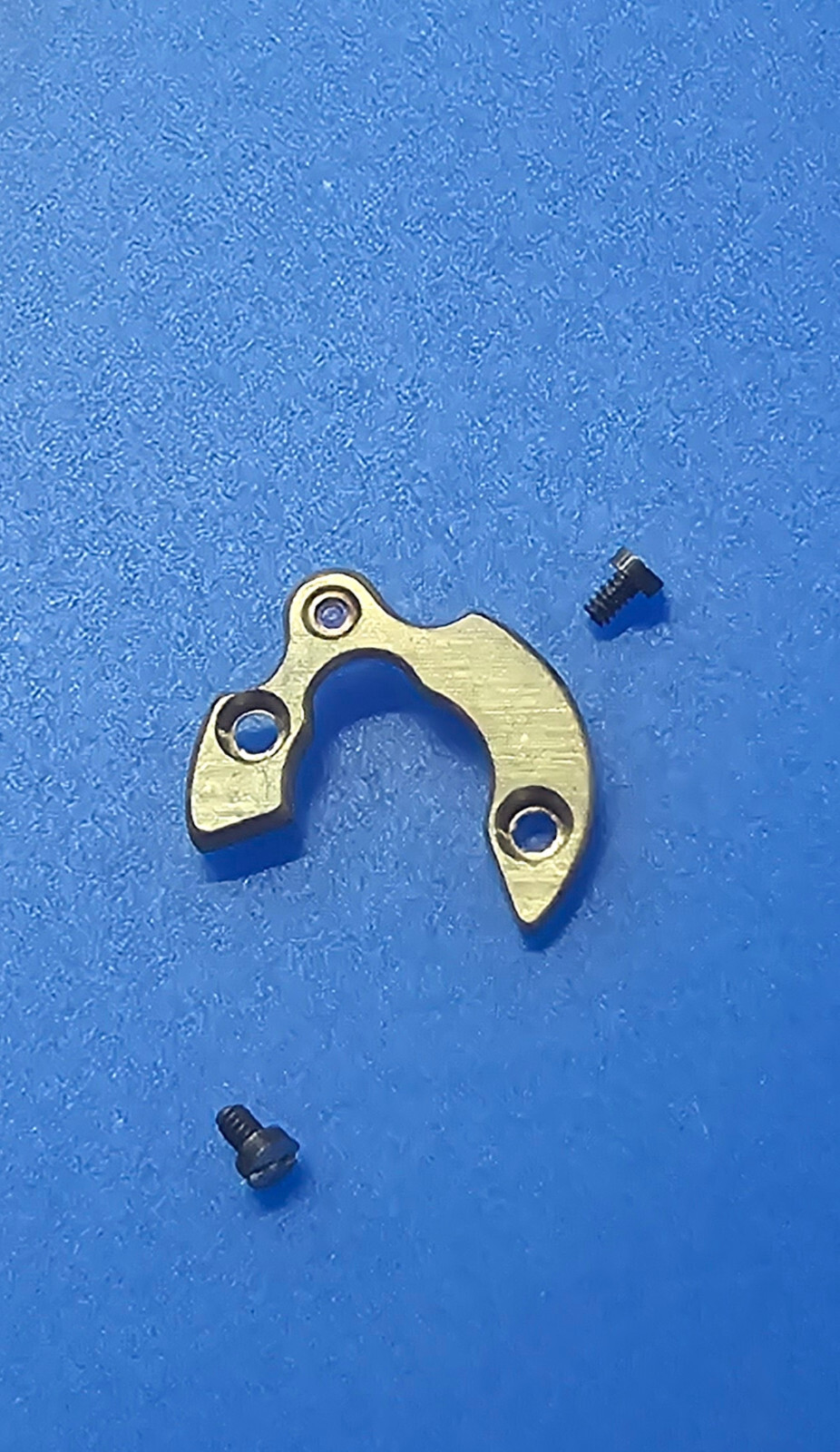 CLEAN VINTAGE ROLEX PALLET BRIDGE AND SCREW CAL 10 1/2-H