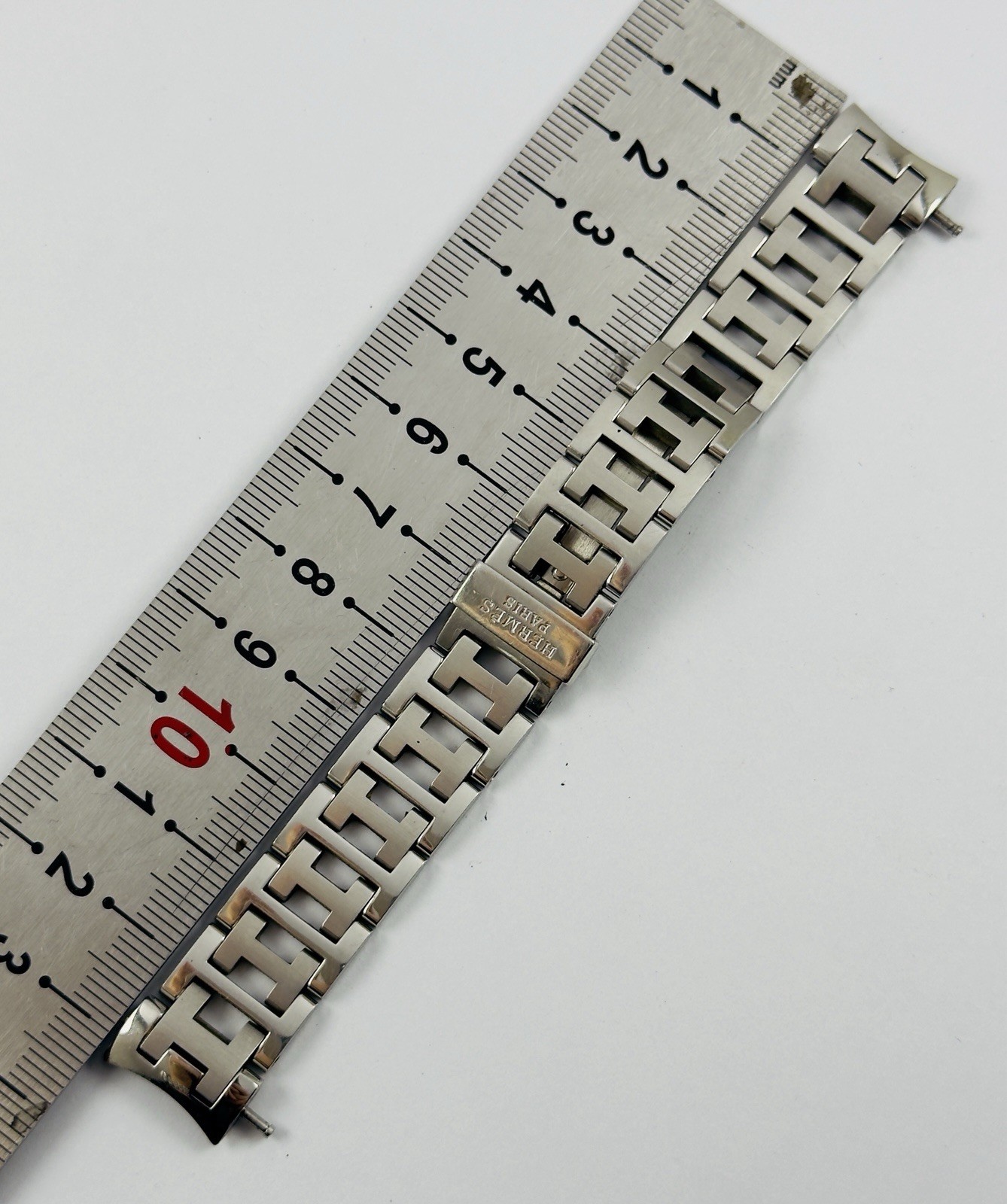 Bracelet for Hermes Paris Clipper Steel Ref.3766/2 – End Link.14P NO:230