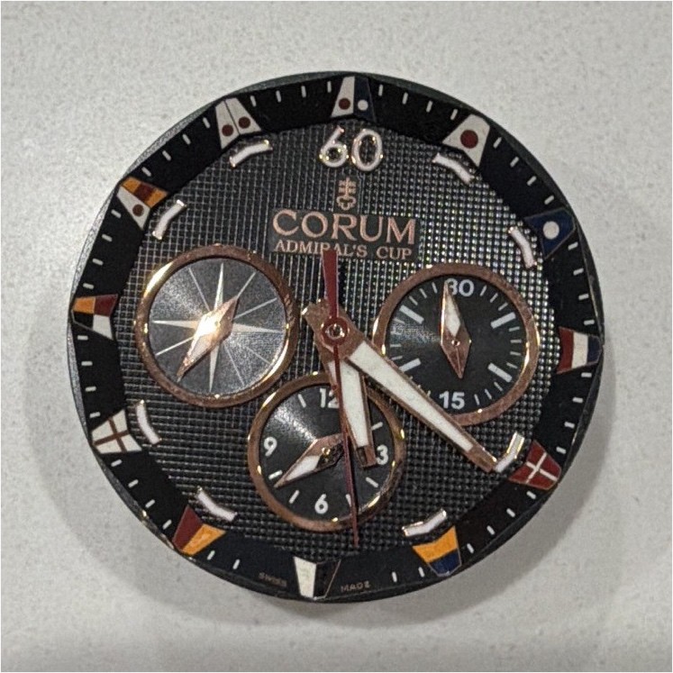 Corum Admiral’s Cup Mechanical Automatic Movement w/ Dial, Hands & Rotor