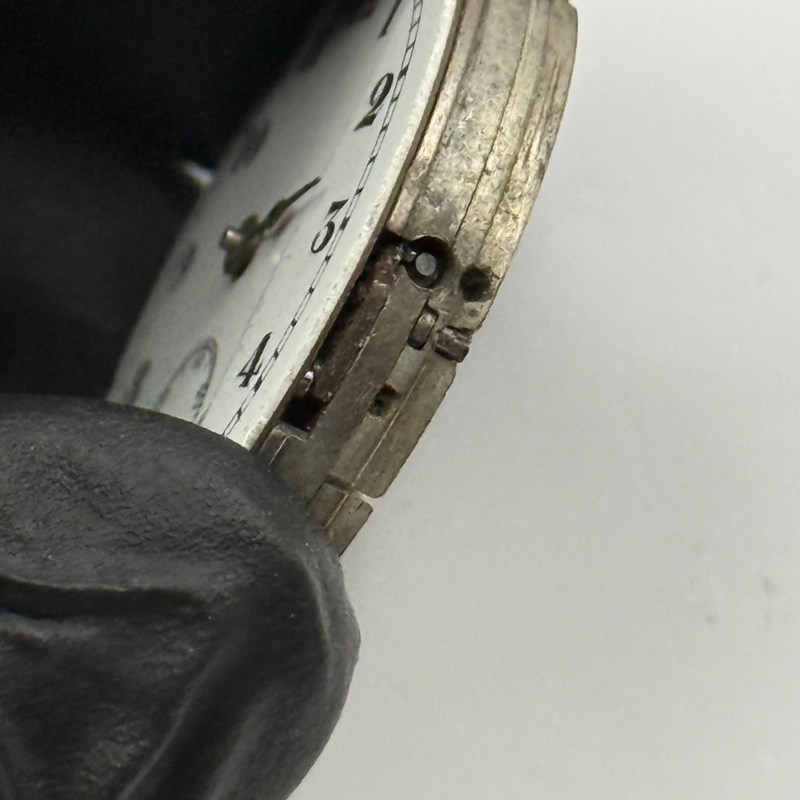 Pinnacle Trench Watch Movement Sub Seconds Red 12 Swiss Manual Wind Parts 28.8mm