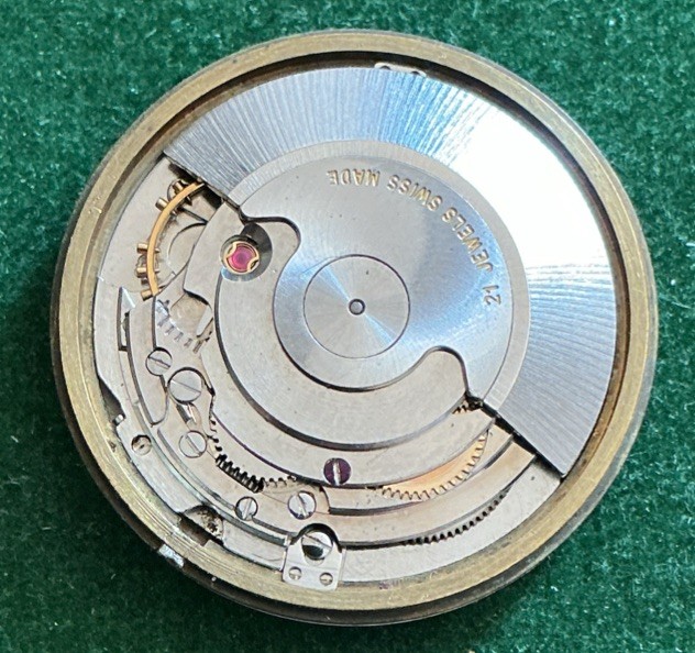 Vintage Men’s Garrard Watch Automatic Face And Movement 21 Jewel Cal 2472 S/r