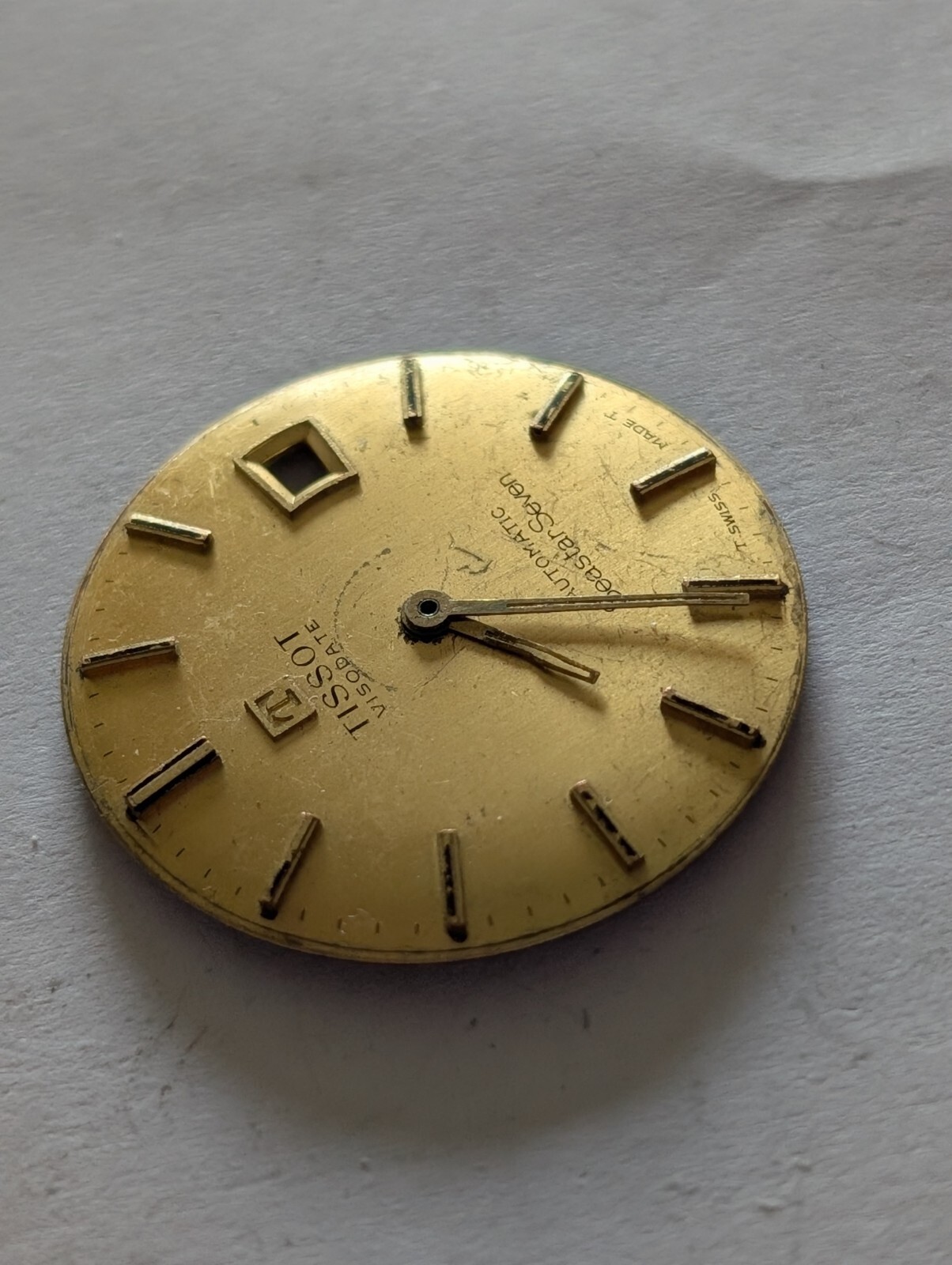 Vintage Tissot Automatic SeaStar Seven 29.5mm Watch Dial