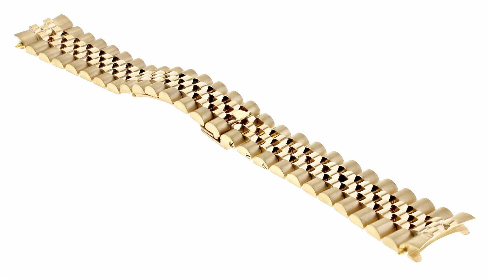 20MM 18K YELLOW GOLD JUBILEE WATCH BAND FOR ROLEX DAY DATE 18238, 18028, 18038
