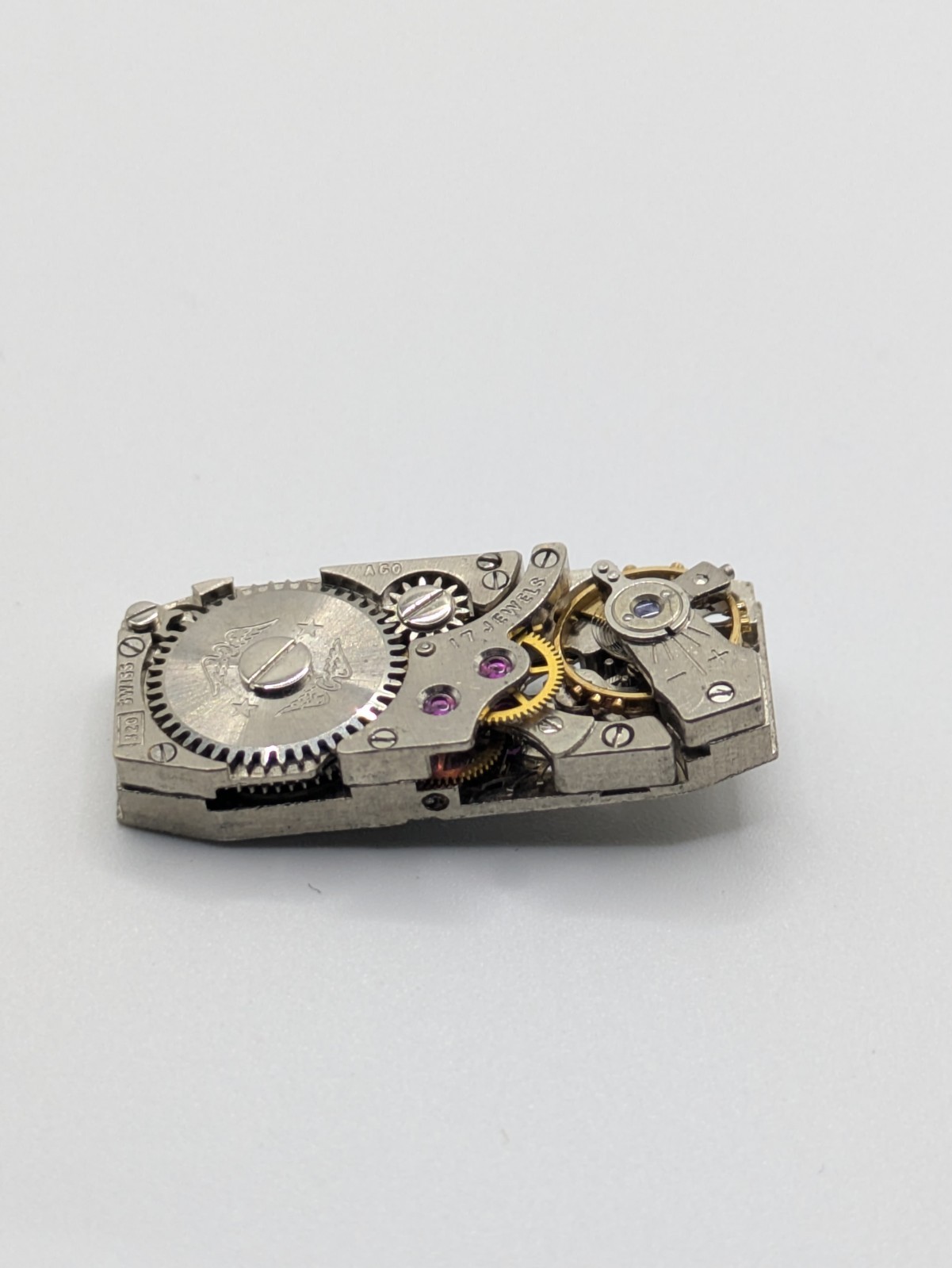 Rotary FHF 59N Cal 320 Manual Wind Movement Swiss 17 Jewels Parts 9mm