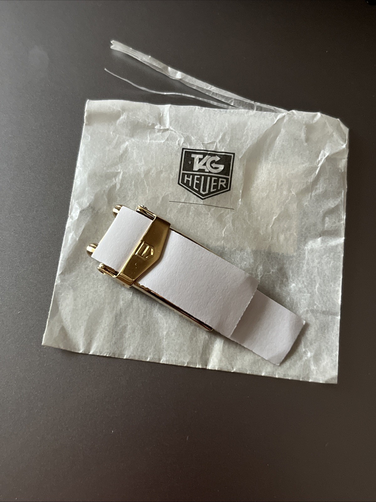 TAG Heuer Deployant Clasp 14mm Women Professional S/el 472 FF0083 WG1330-0 GOLD