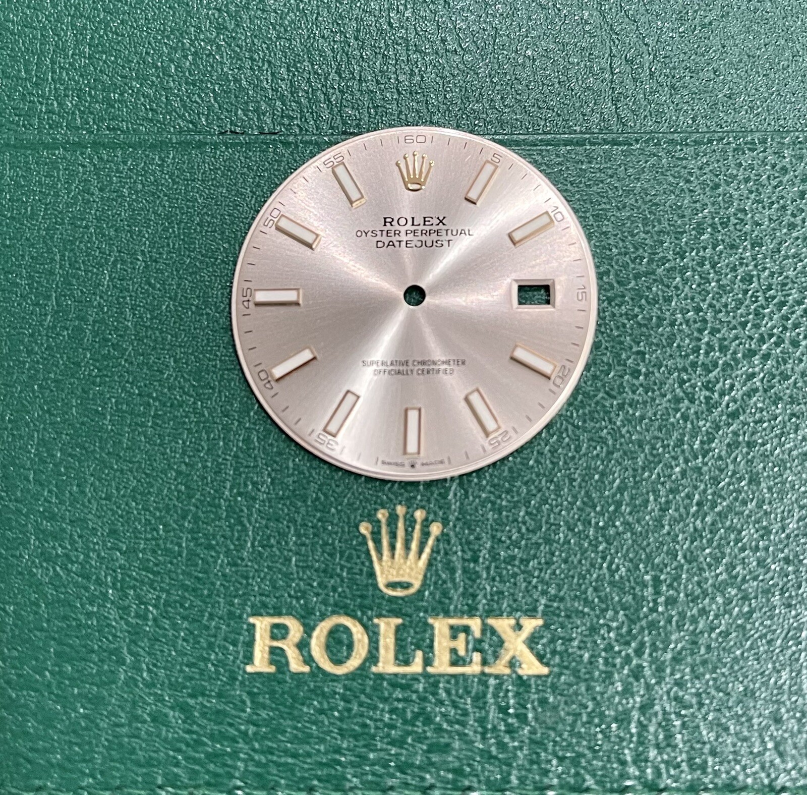 100% Original Rolex DateJust 41 SUNDUST pink Rose Gold Dial 126331 126301