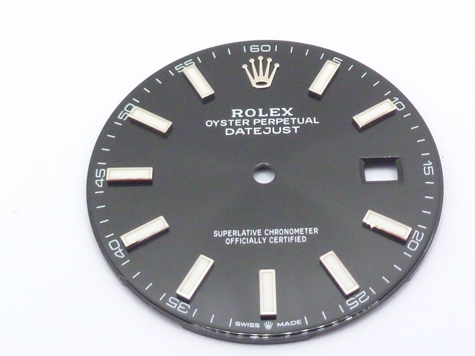 Original Rolex Datejust 126334 126300 Black Stick Dial 41mm New 2025