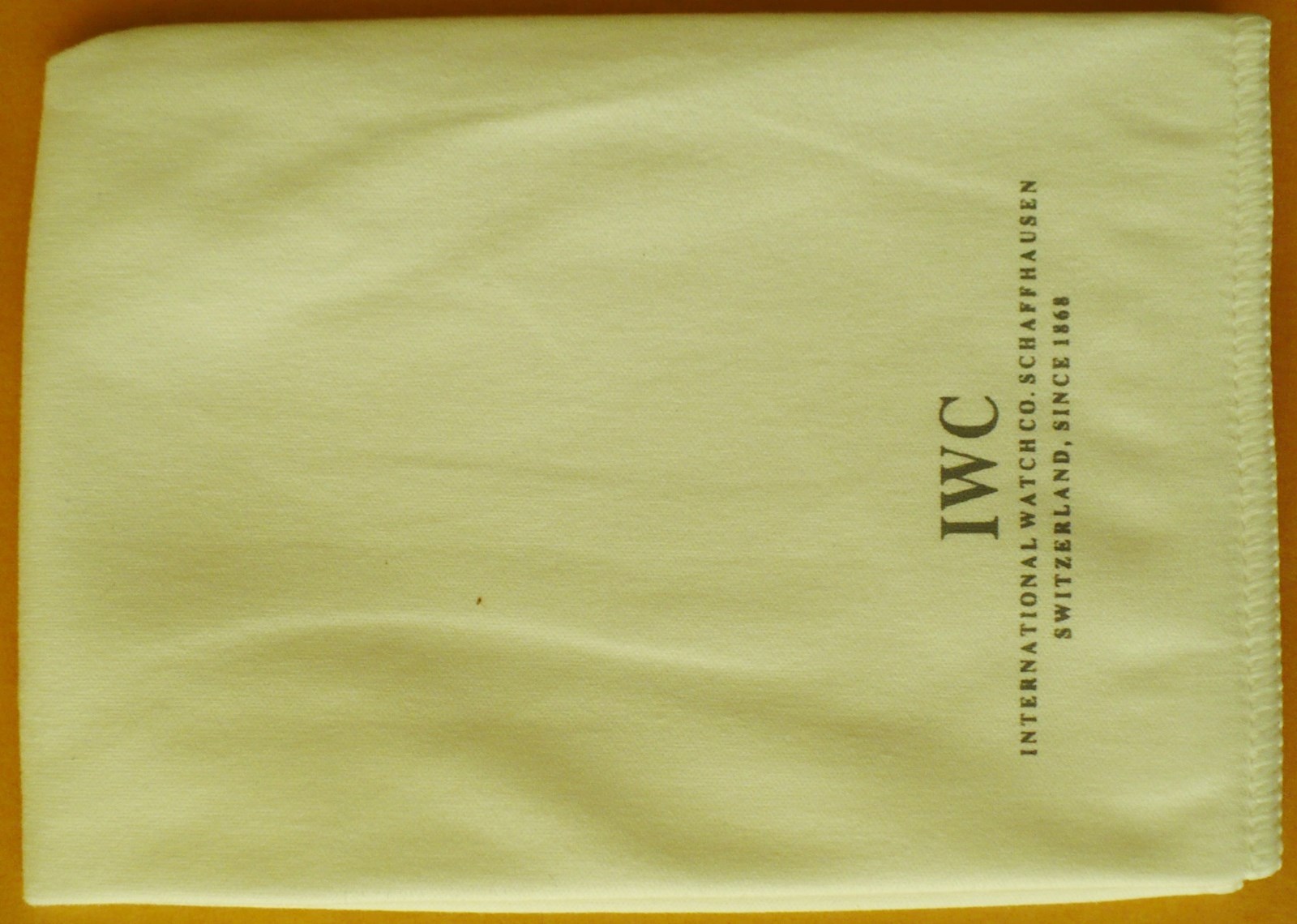 IWC Watch Cleaning Polishing Cloth