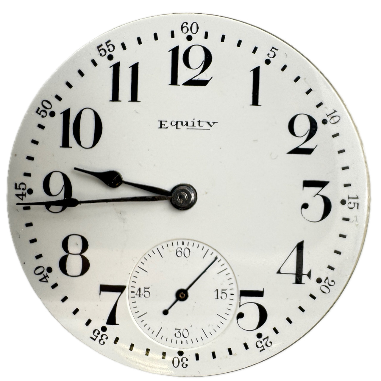 Antique 16s Equity-Waltham Private Label 15J Mechanical Pocket Watch Movement
