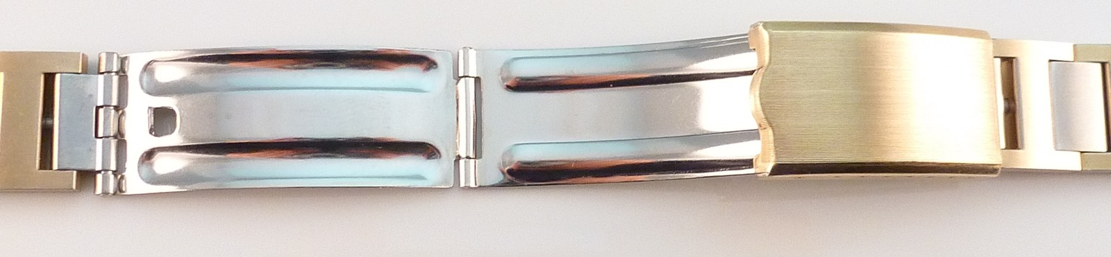 Vintage Stainless Steel & R.G.P. JB Champion Wristwatch Bracelet.