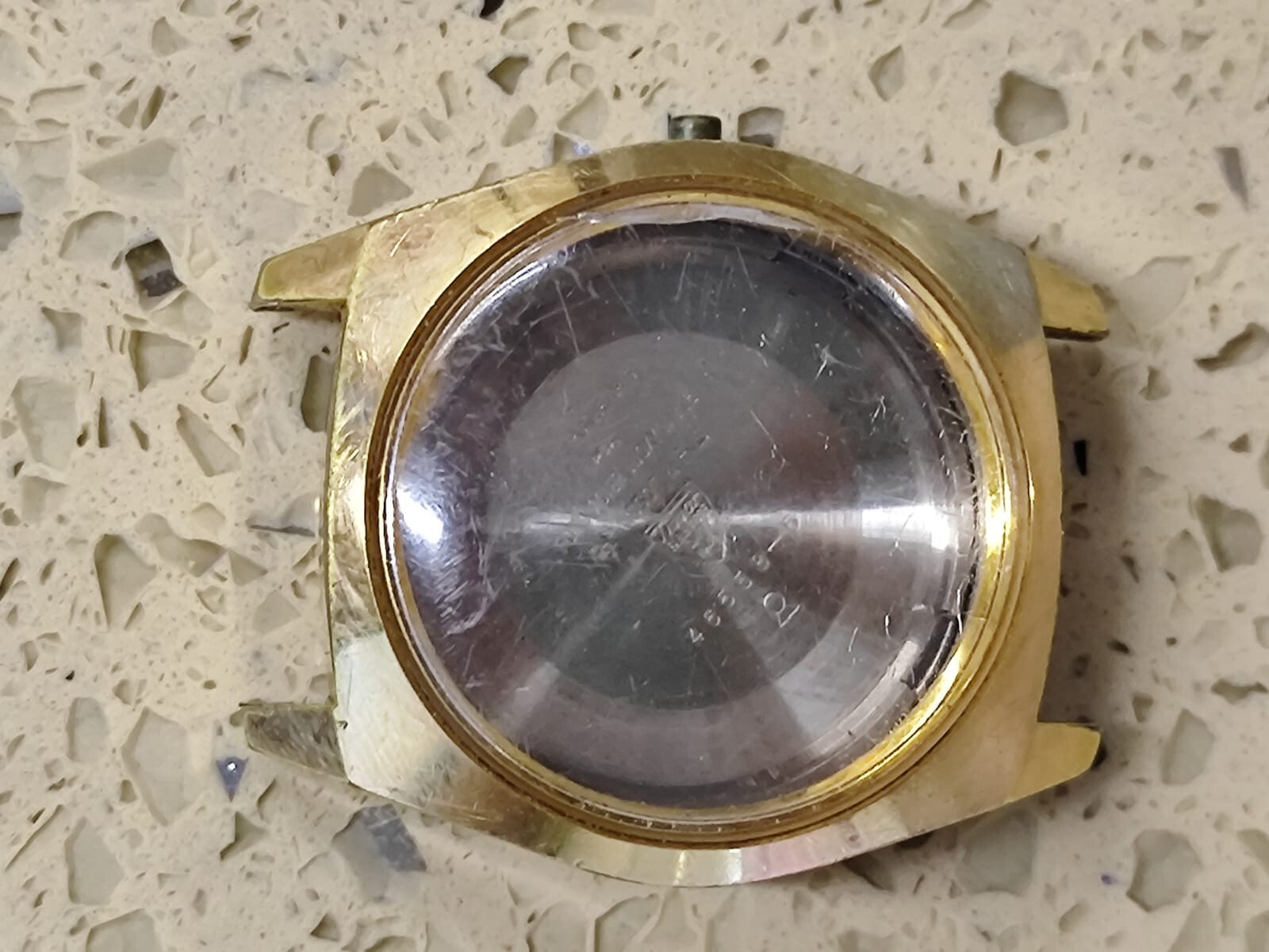 VINTAGE TISSOT SEASTAR T12 CAL.2571 Ref46558-5 Parts CASE