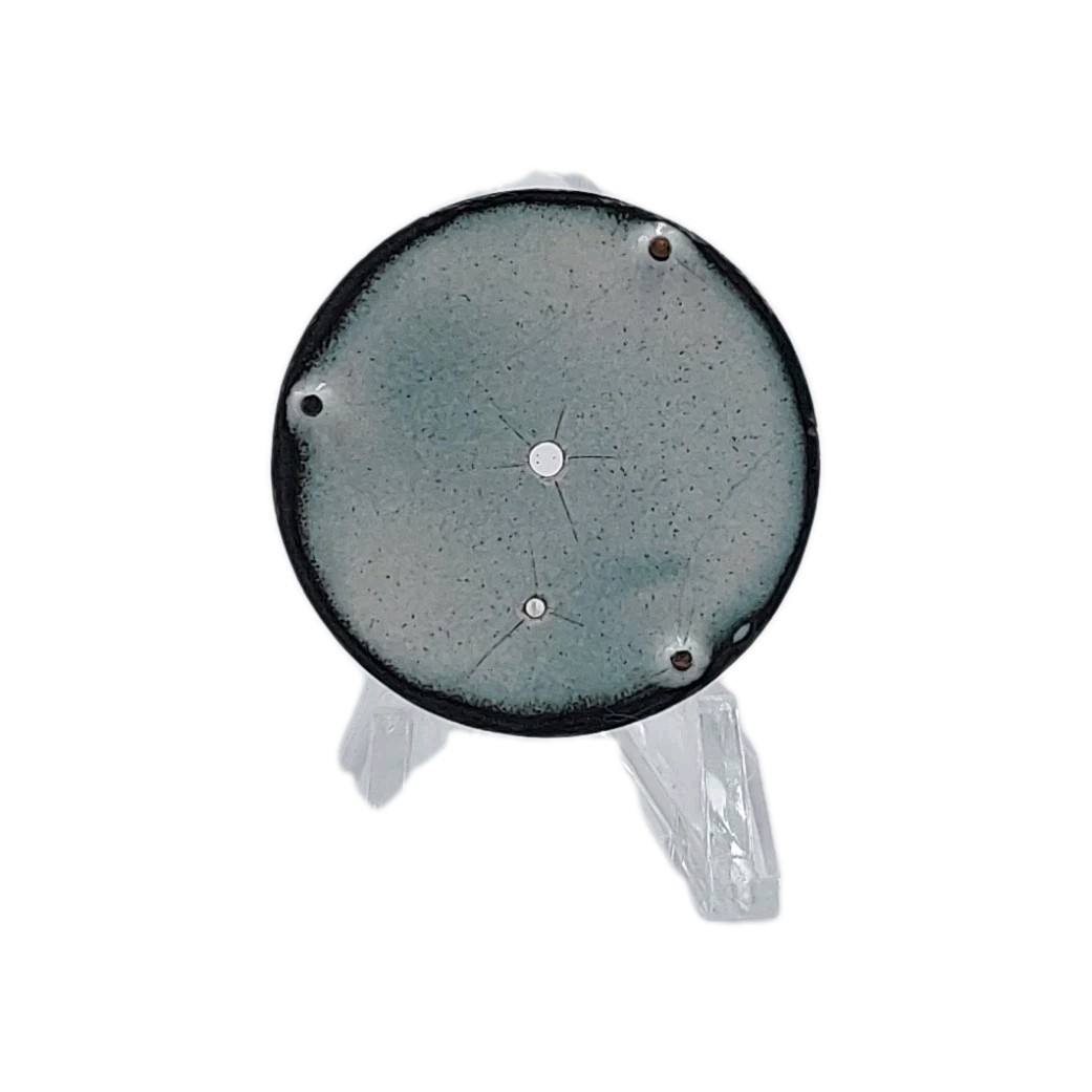 Trenton 34.1mm Double Sunk Enamel Pocket Watch Dial Only 1502