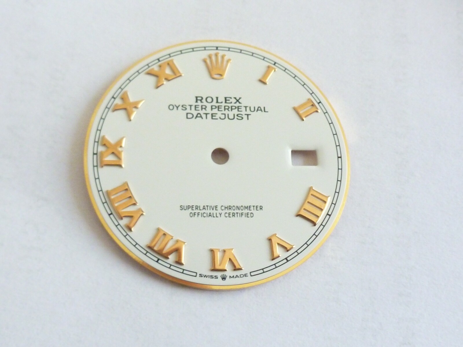 NEW Original Rolex Datejust 36MM Roman rose gold index Dial for reference 126231