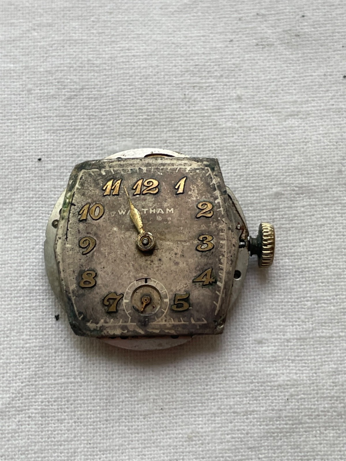 Waltham Premier – movement for mens watch AS IS good balance!, lot 1806