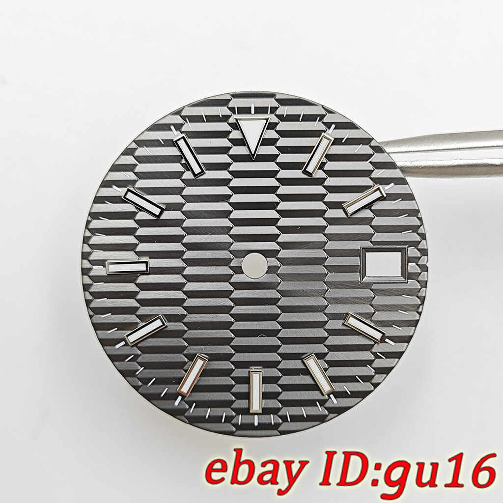 28.5mm Date Window Sterile Dial luminous fit NH35 Automatic movement Accessories