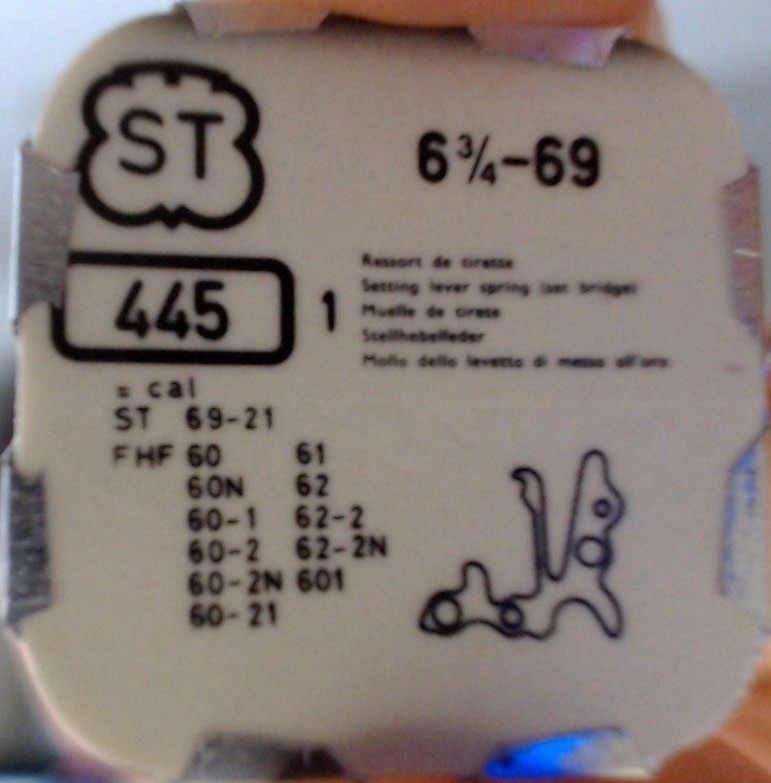 ST 445 Setting Lever Spring