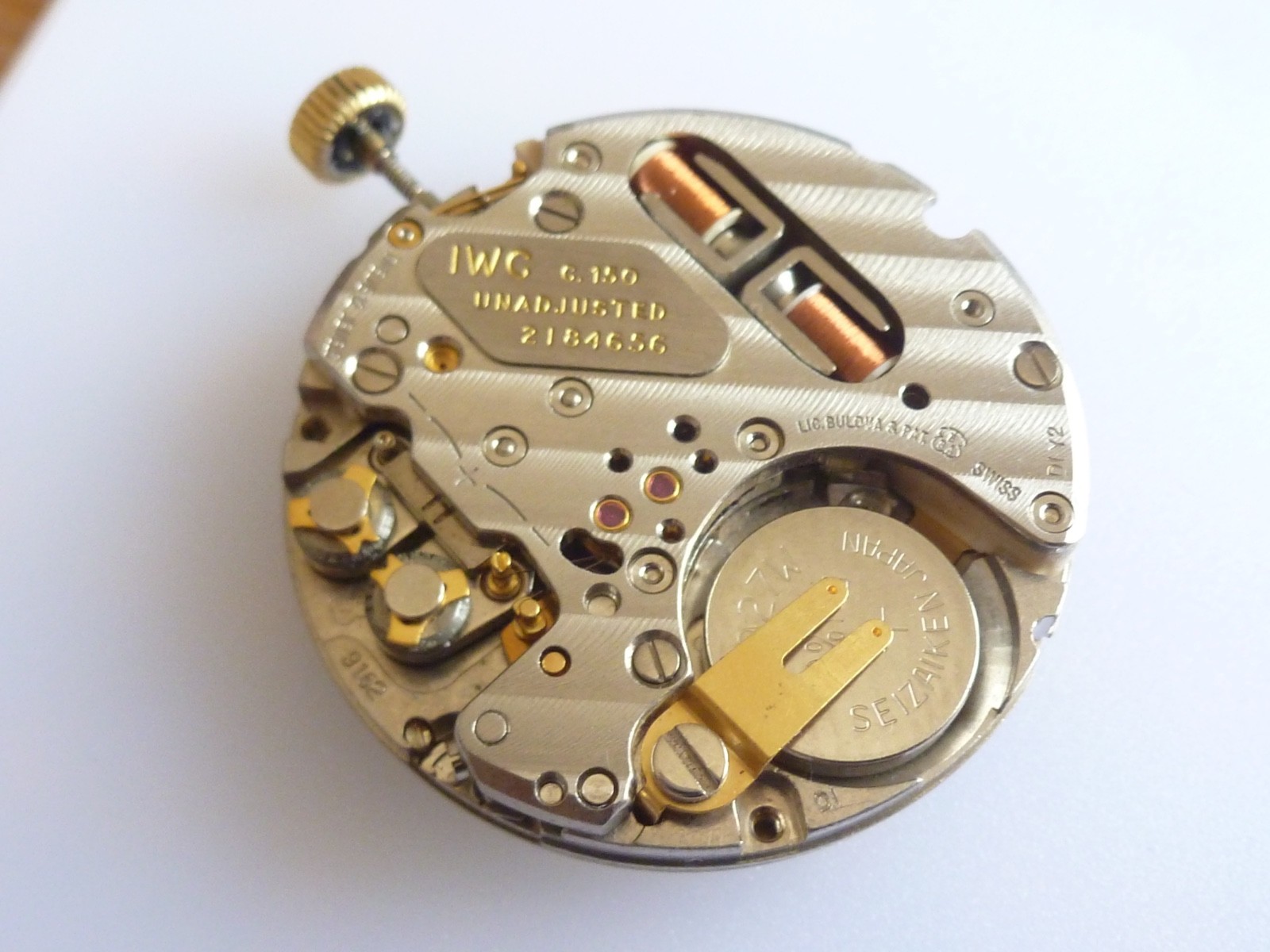 IWC 150 era 9162 Movement Vintage working good 30mm dial Electronic original