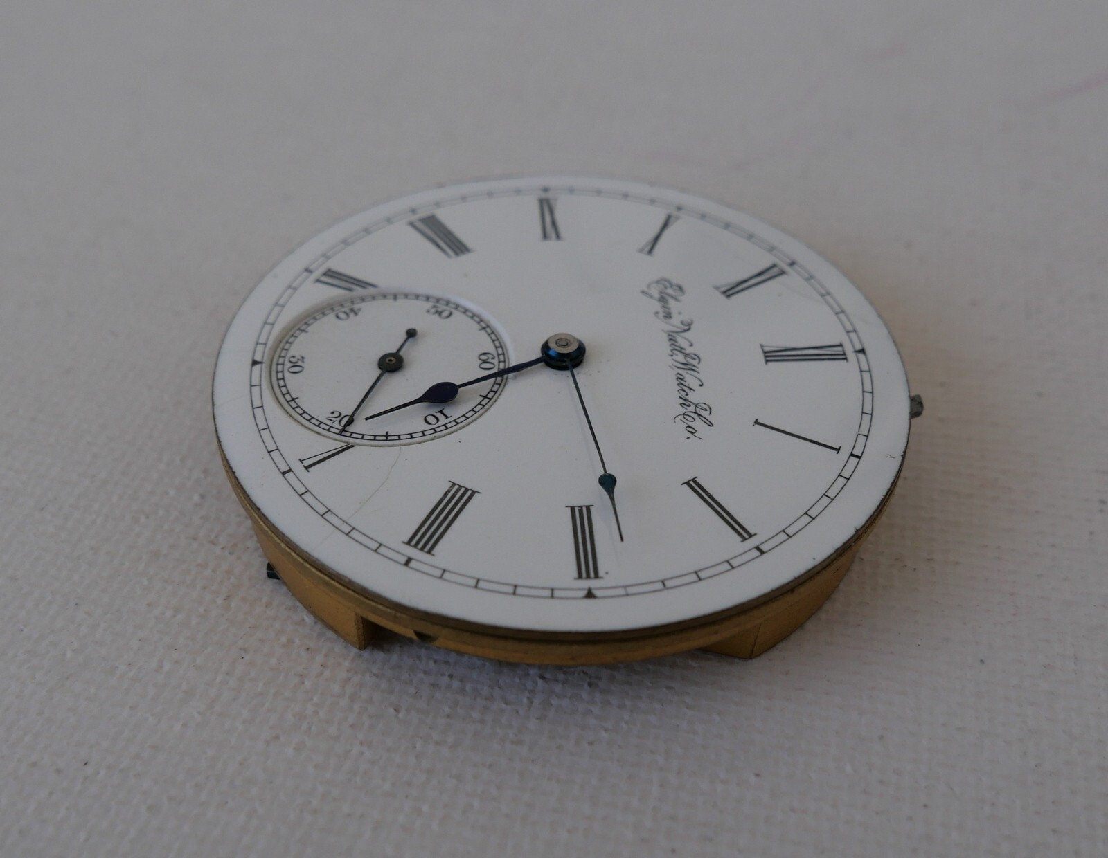 1895 Antique Elgin National Watch Co. 16S 7Jewels Pocket Watch Movement Running