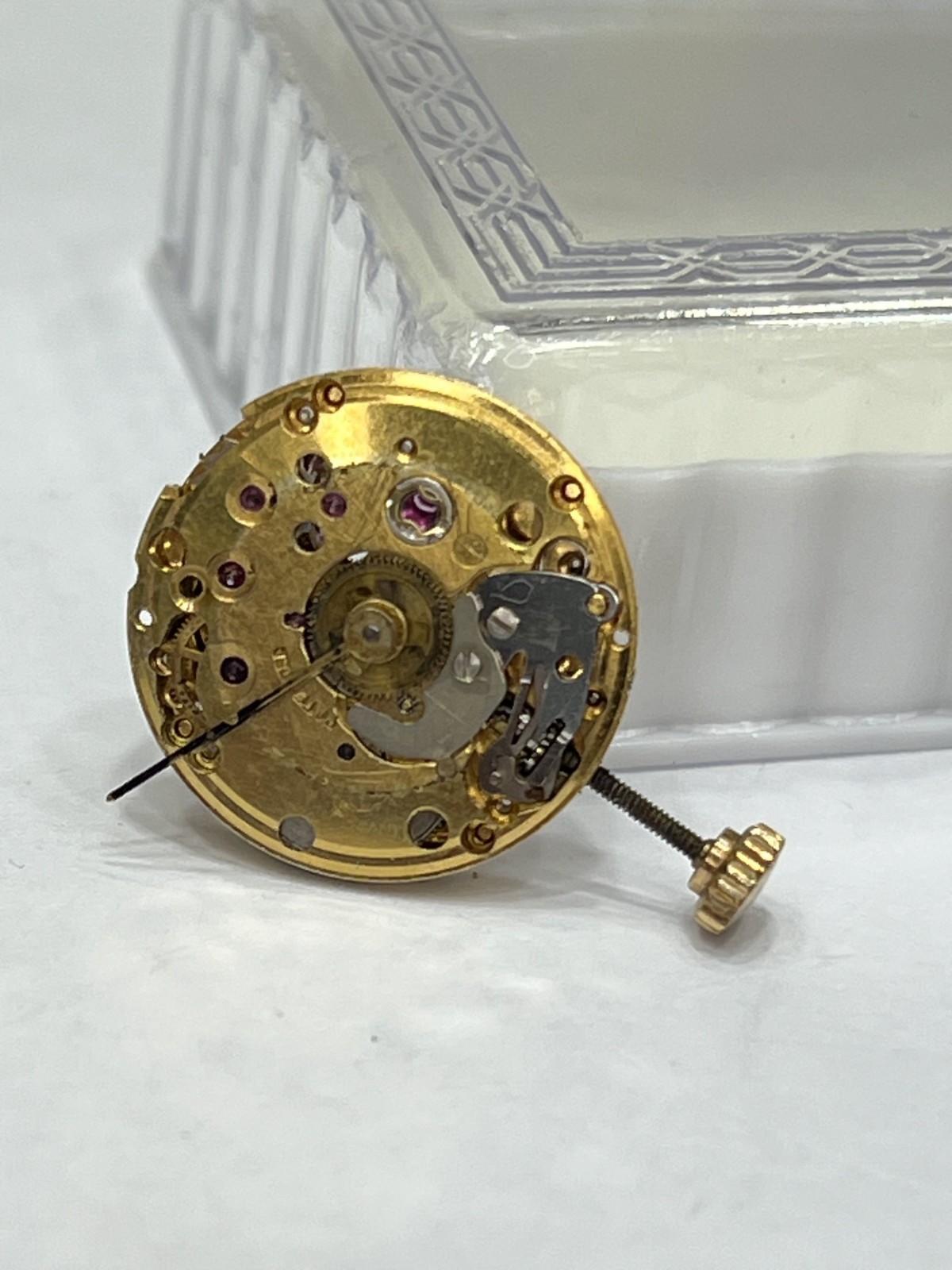 Movement Manual Eta 2512-1 Swiss Made 17 Jewels Running Used By Cartier