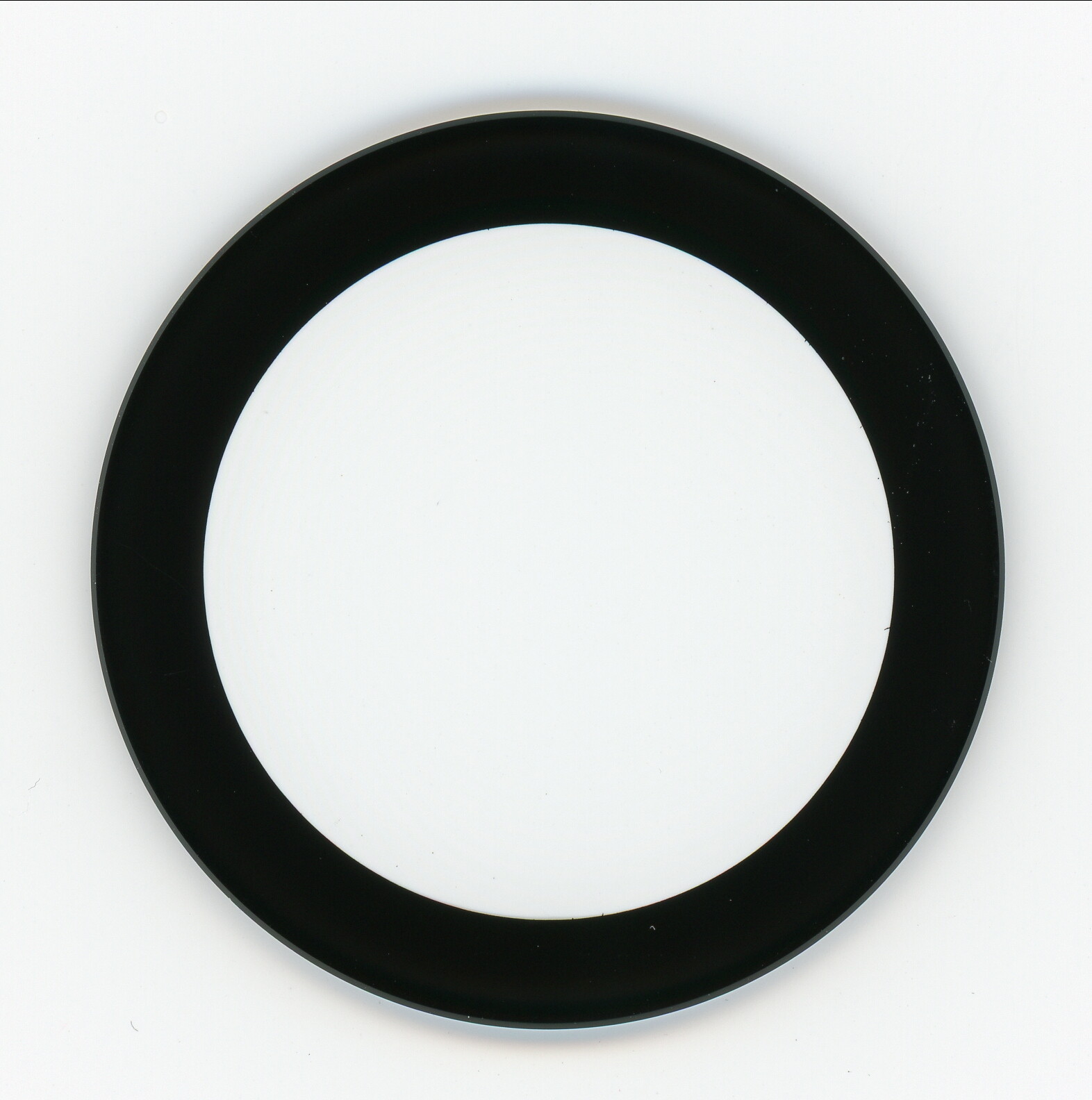 Movado Bold crystal replacement 30.0 mm x 1.5 mm Black border 4.0 wide