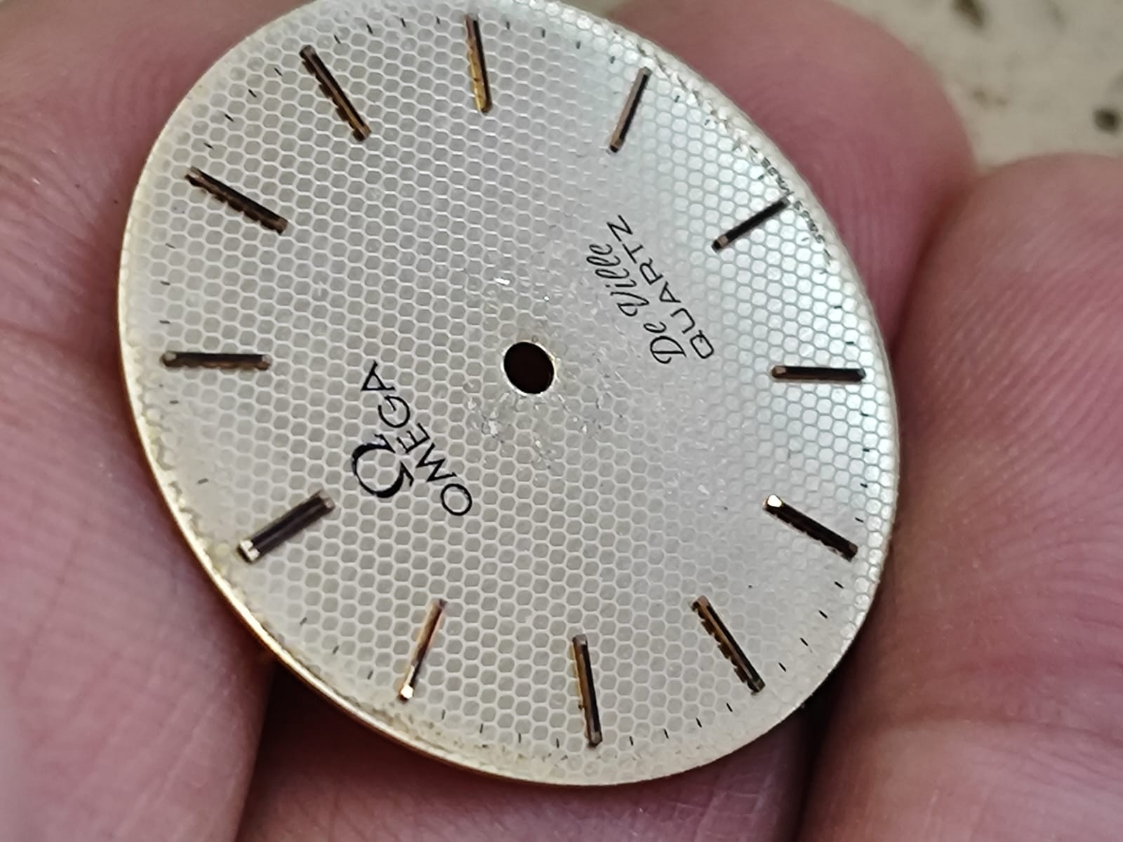 OMEGA DeVille Cal 1332/1337/1336 Part Gold Dial 27.50MM For part