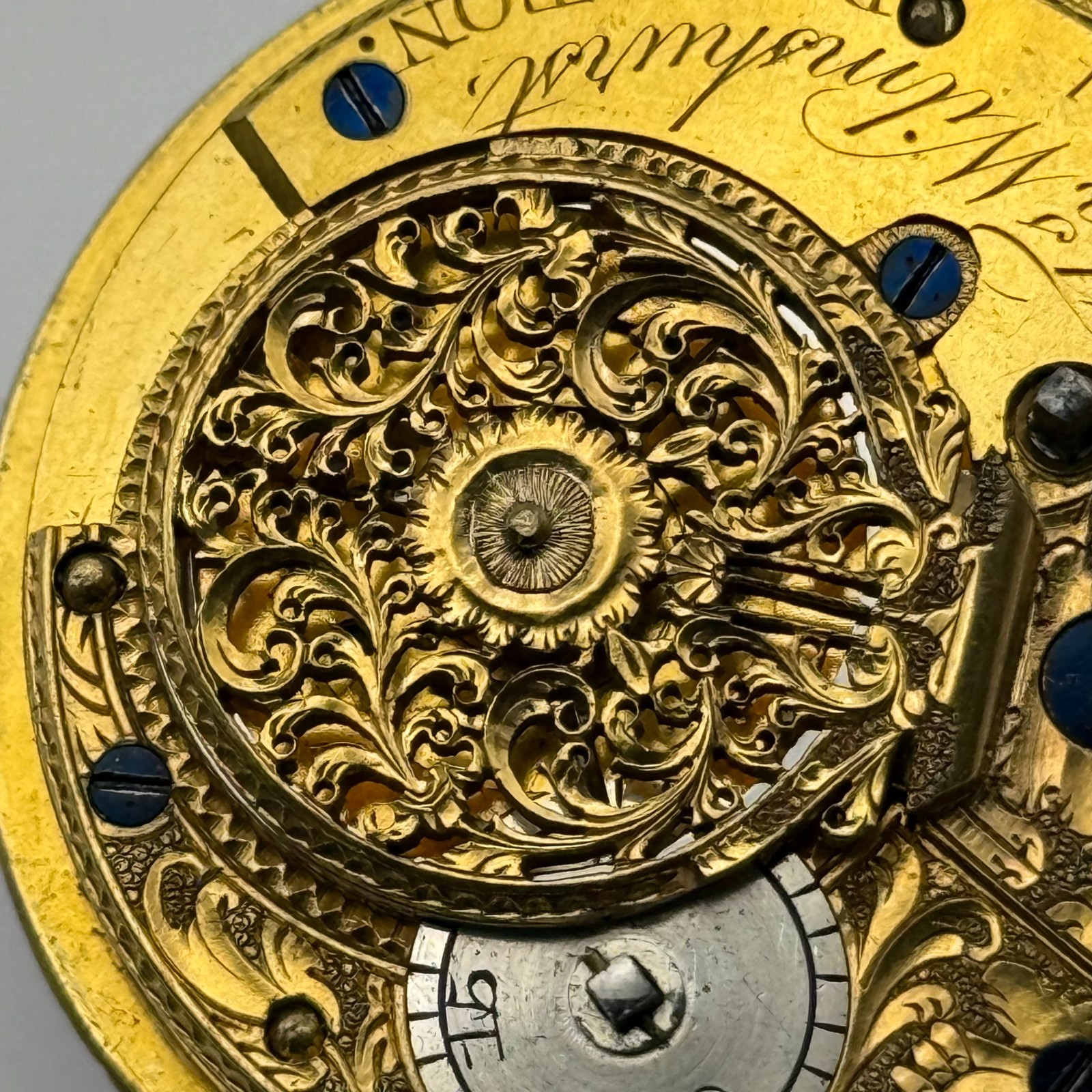 Verge Fusee Pocket Watch Movement – Thomas Wilmshurst Brighton – Parts / Repair
