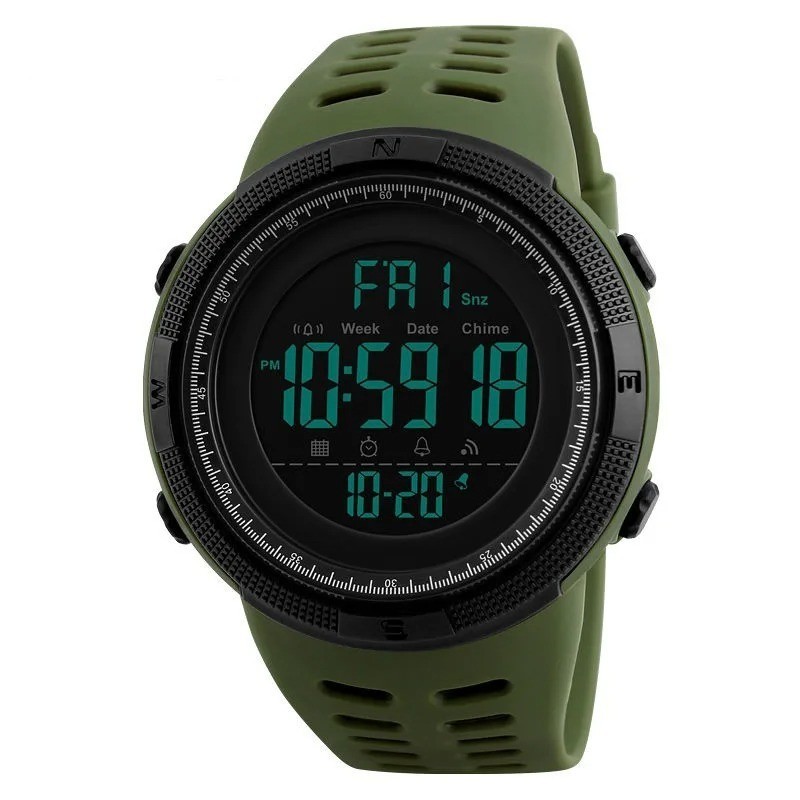 Skmei Mens Military Style Sports Digital Watch – Waterproof/Multiple Colours UK.