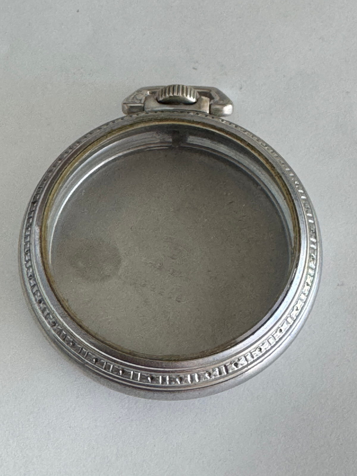 18 SIZE KEYSTONE POCKET WATCH CASE PENDANT & LEVER SET