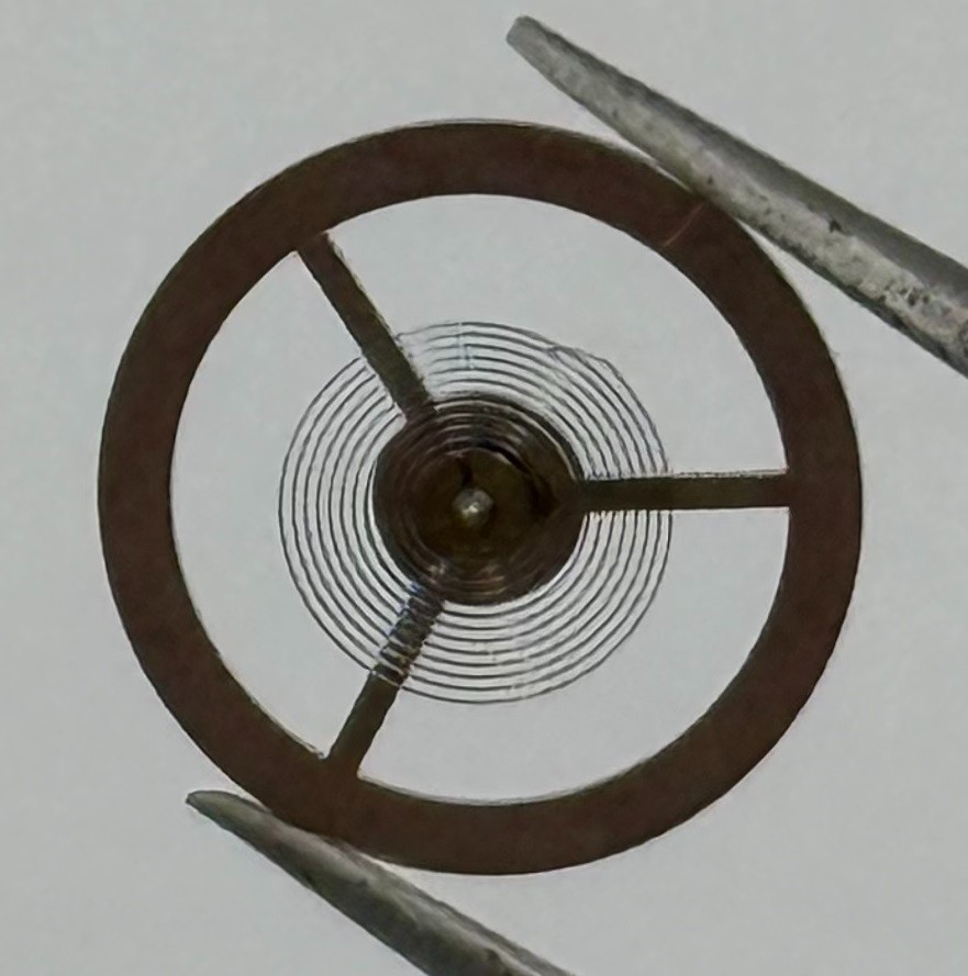 EB 8800 Balance Wheel Complete And Spring 12’’’ Renata 1309 Watch Movement Parts