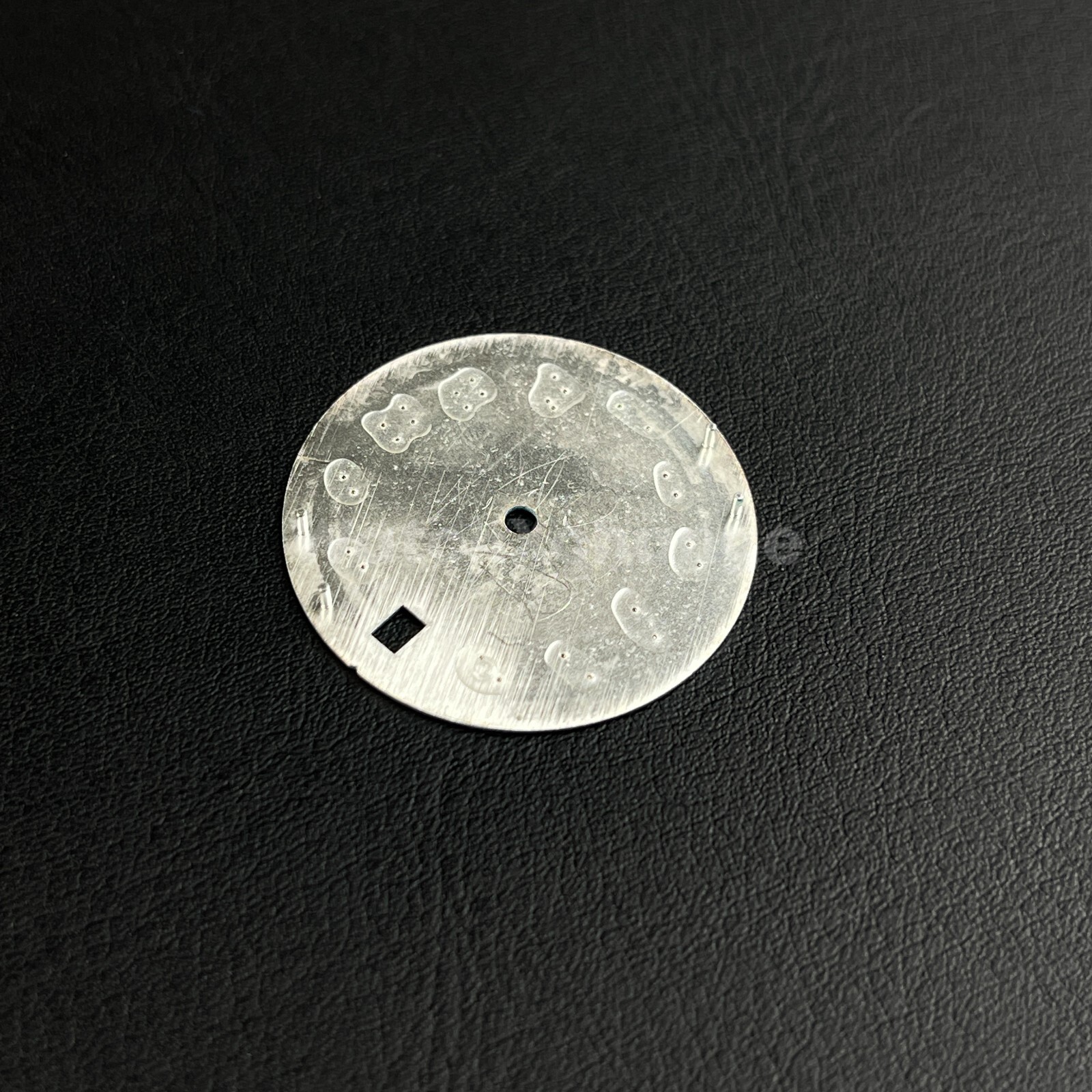 28.5mm Rose Gold Silver Arabic Watch Dial NH35 NH36 Movement Professional