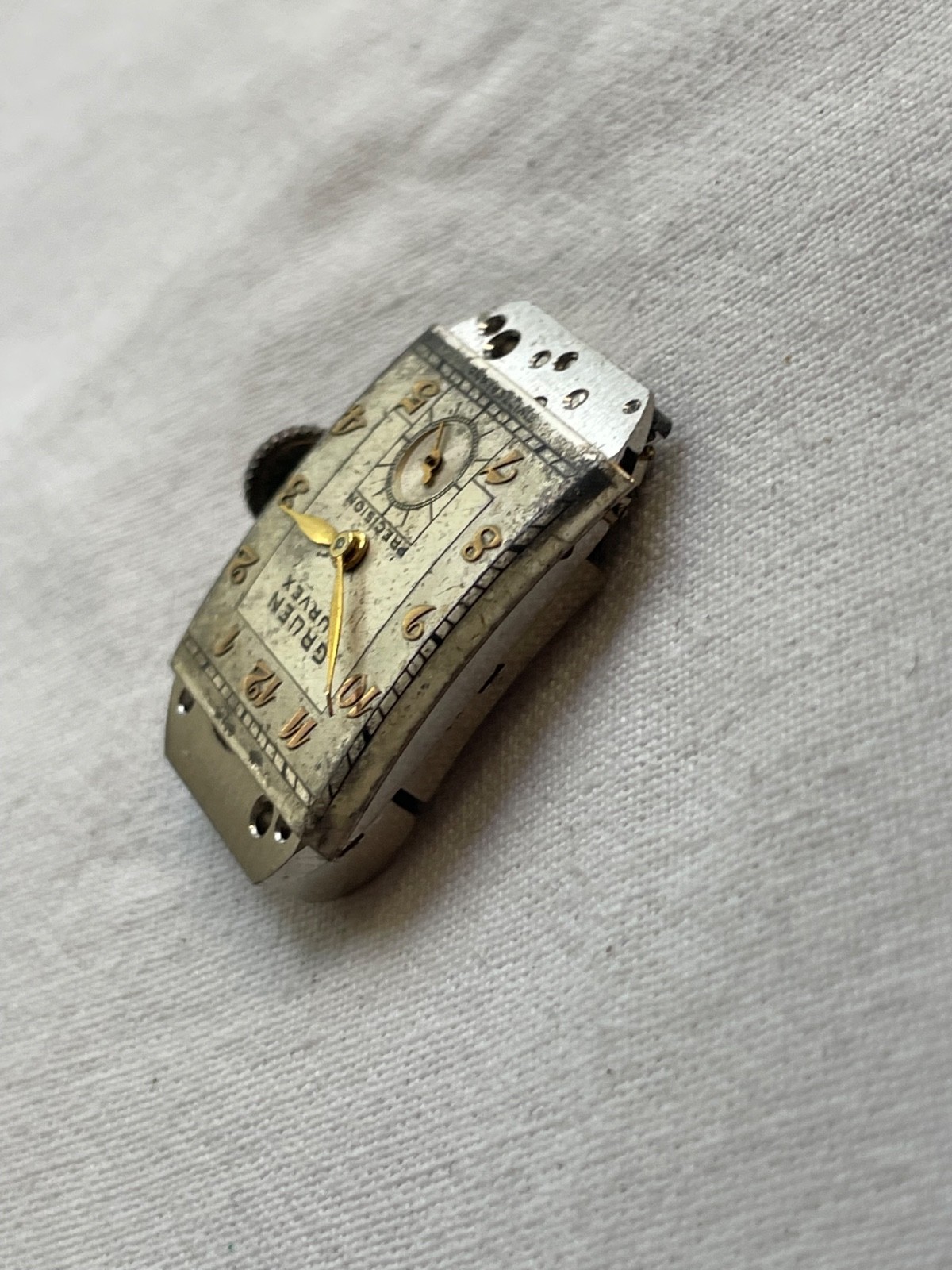 Gruen Precision 330 – movement for mens watch AS IS, lot2907