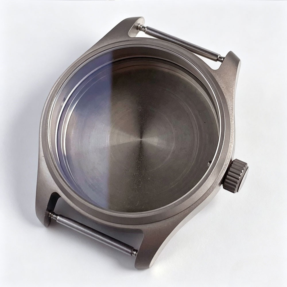 36mm/39mm 20ATM Titanium Pilot Diver Men Watch Case For NH35 PT5000 Miyota 8215