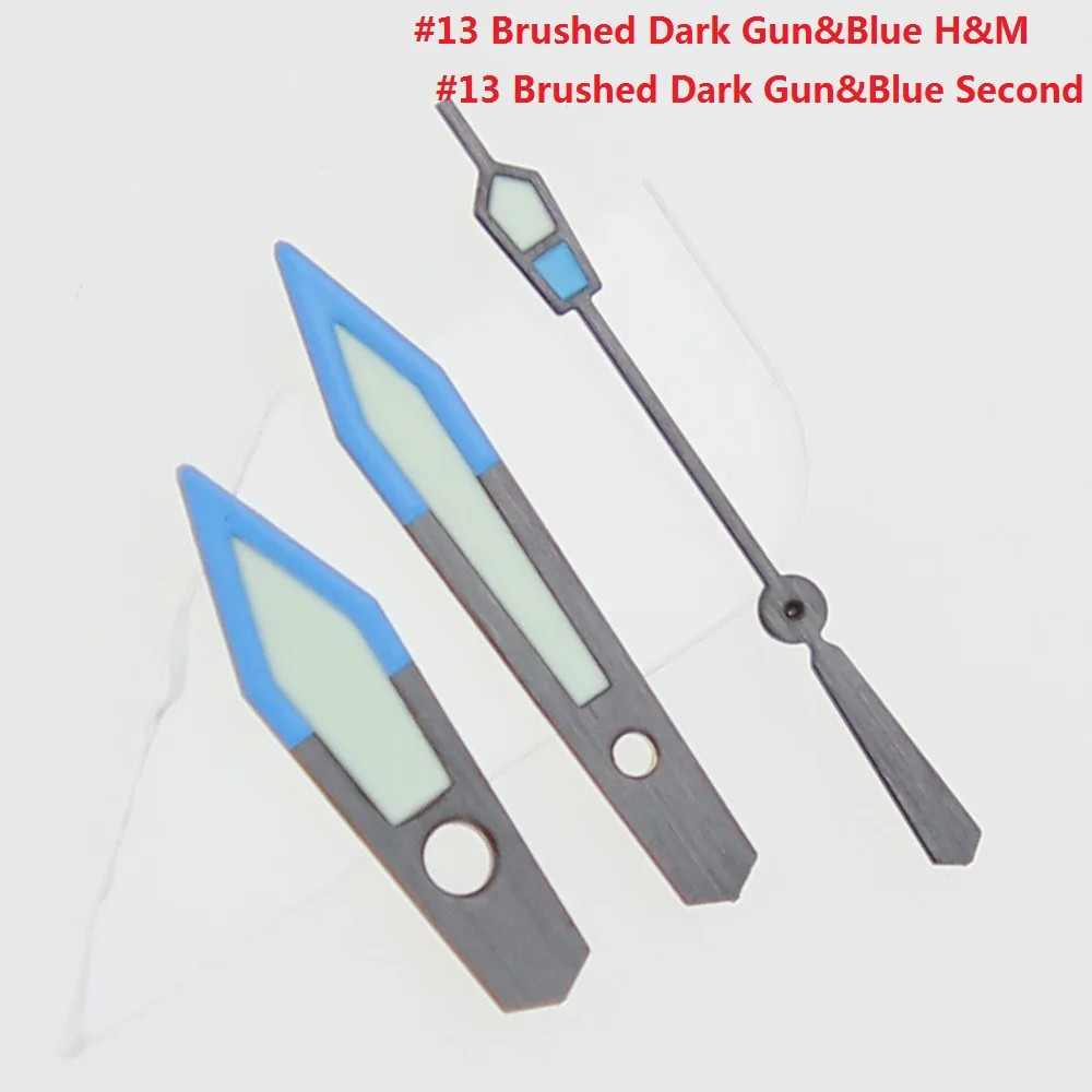 Super Luminous C3 Green Watch Hands Movement Mod Parts For NH34 NH35 NH36