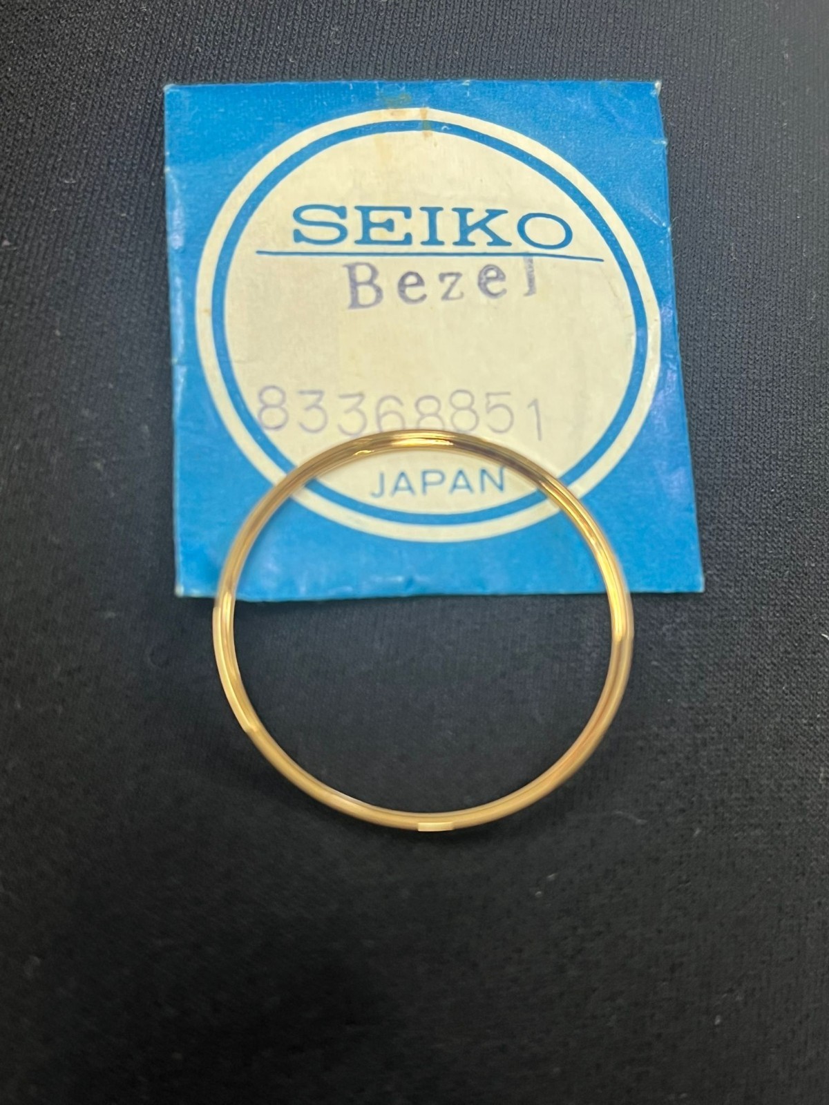 Nos SEIKOseiko 83368851 BEZEL GOLD seiko 5606-6030 seiko 5606-6036