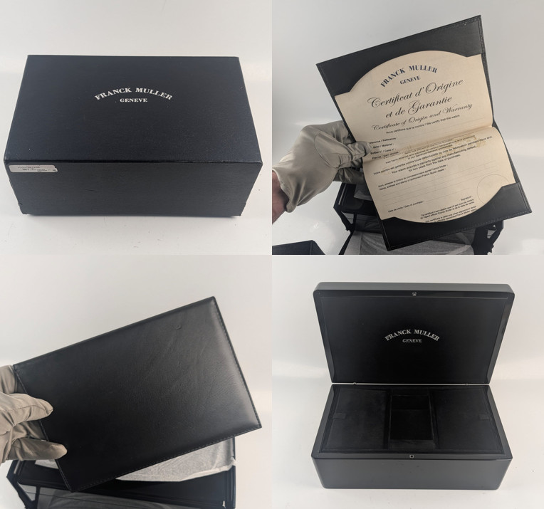 Frank Muller Lacquer Watch Box With Open Certificate