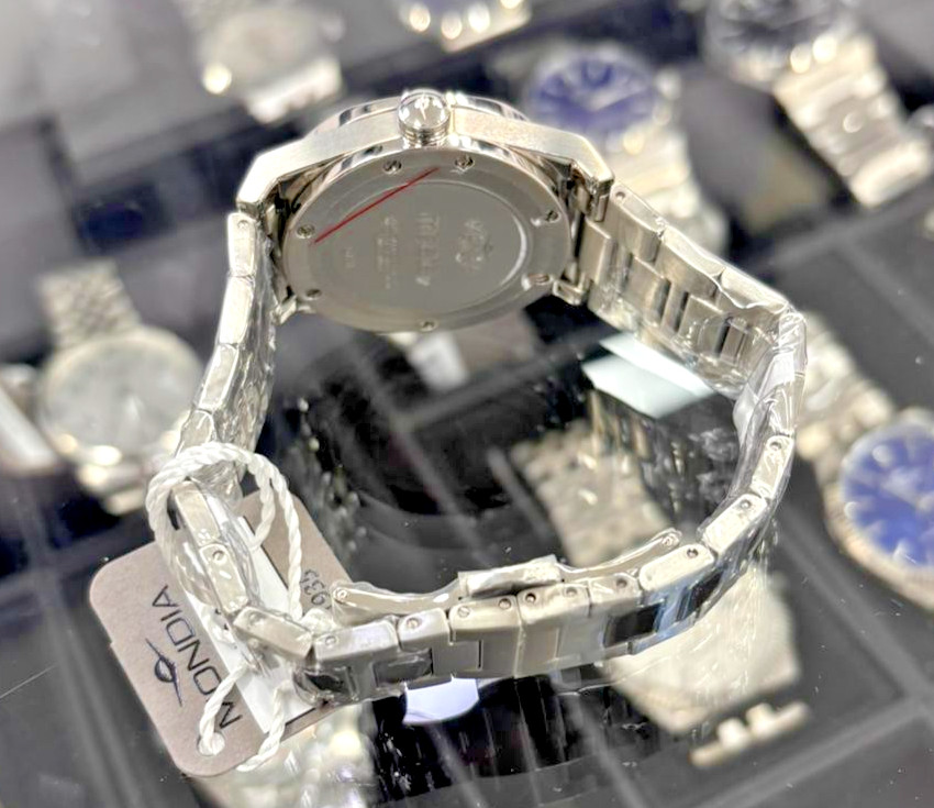 Mondia Master Sport MS-731-SS-13BK-CM Quartz Watch New