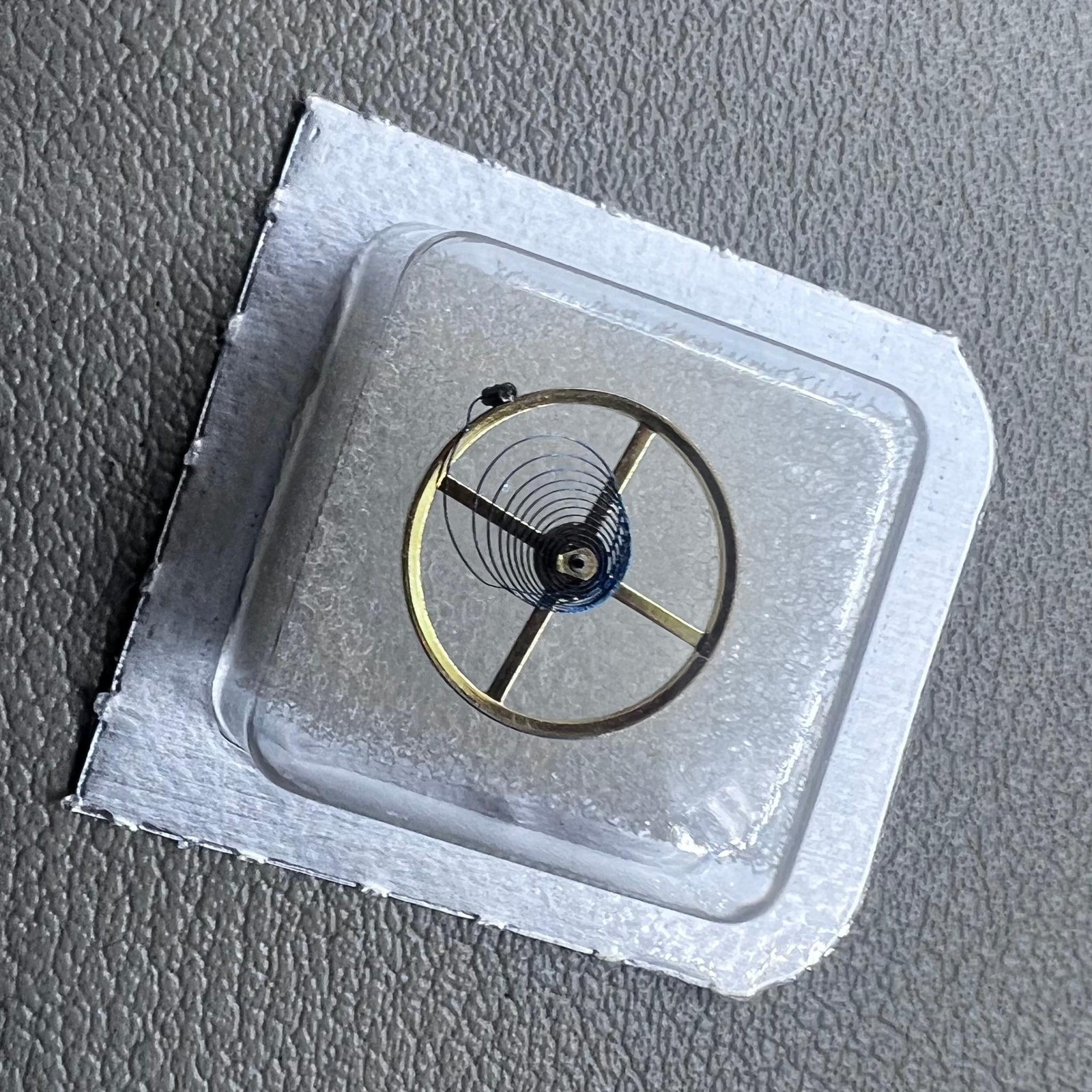 Complete Balance Wheel With Blue Hairspring For China Made 3135 3186 Movement