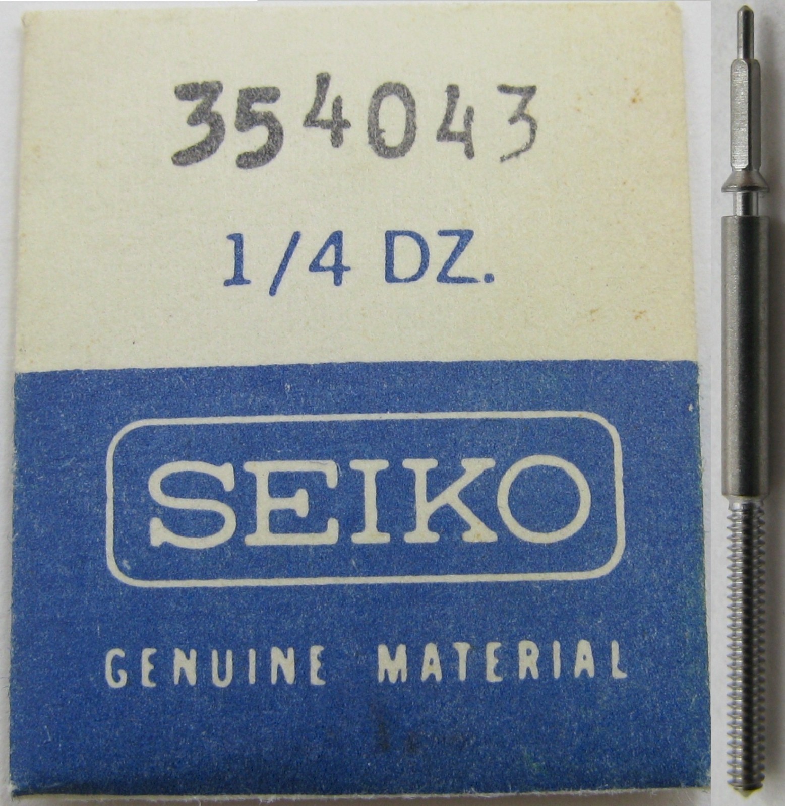 Seiko 354043 / 354 043 Watch part winding / setting stem … tap 10